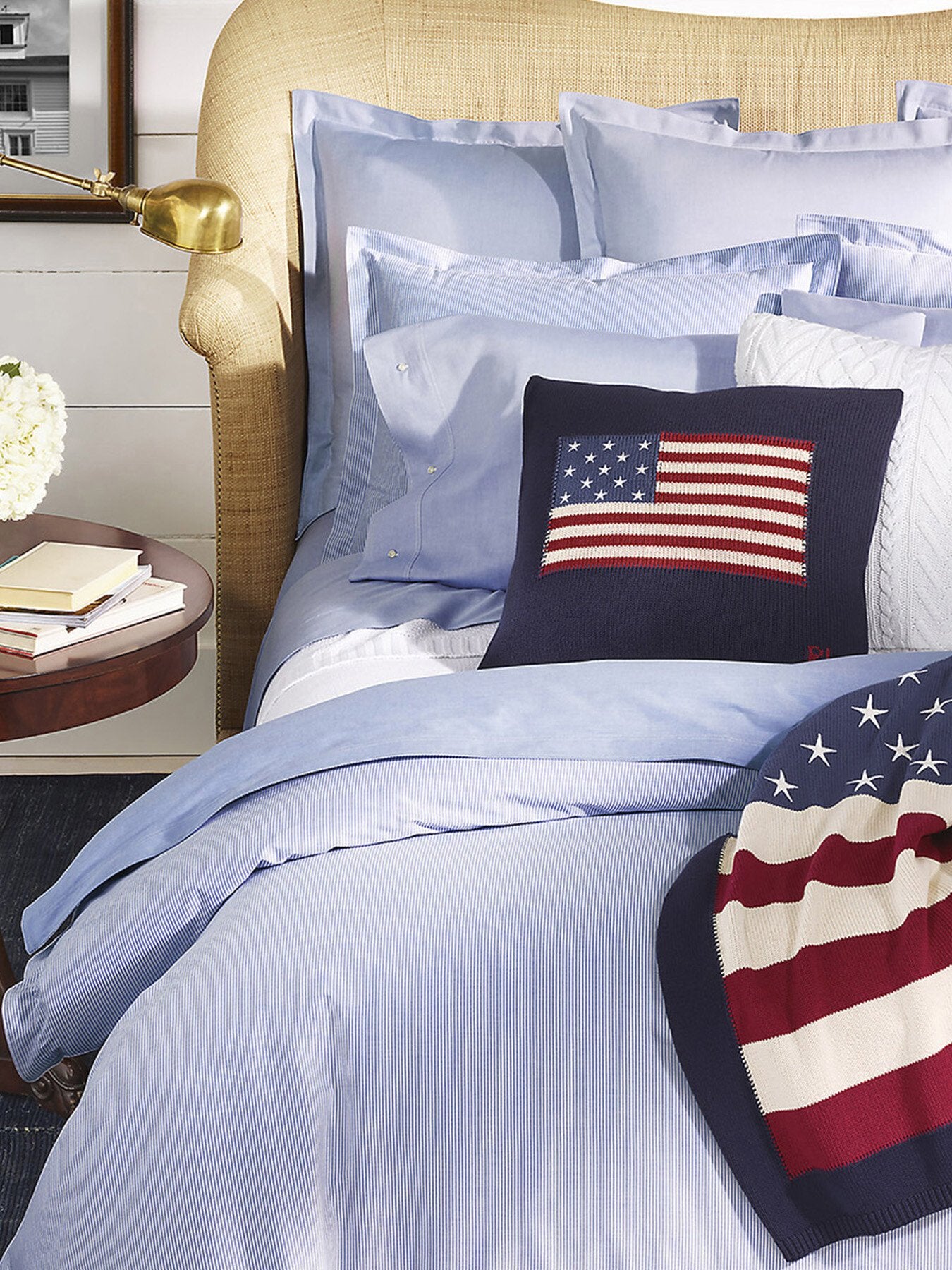 Oxford Duvet Cover Blue