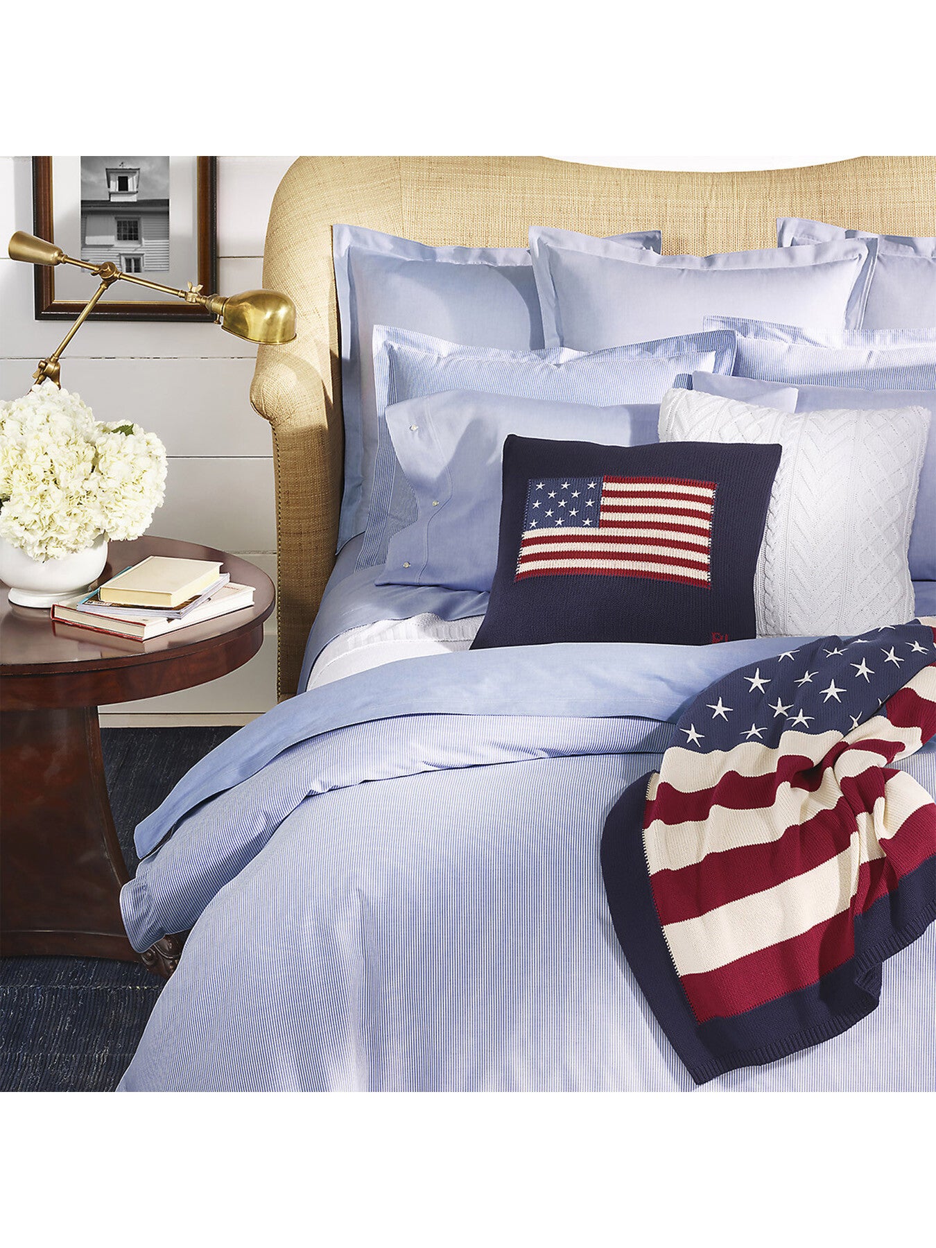Oxford Duvet Cover Blue