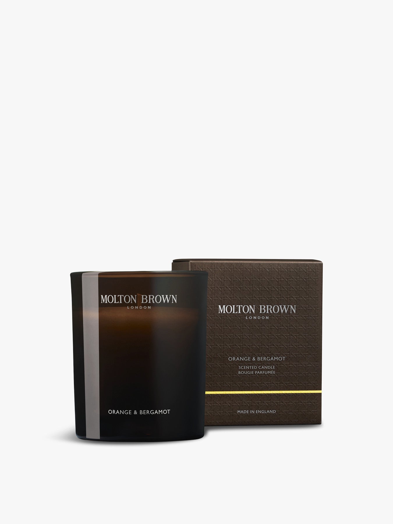 Orange Bergamot Signature Scented Candle Single Wick 190g