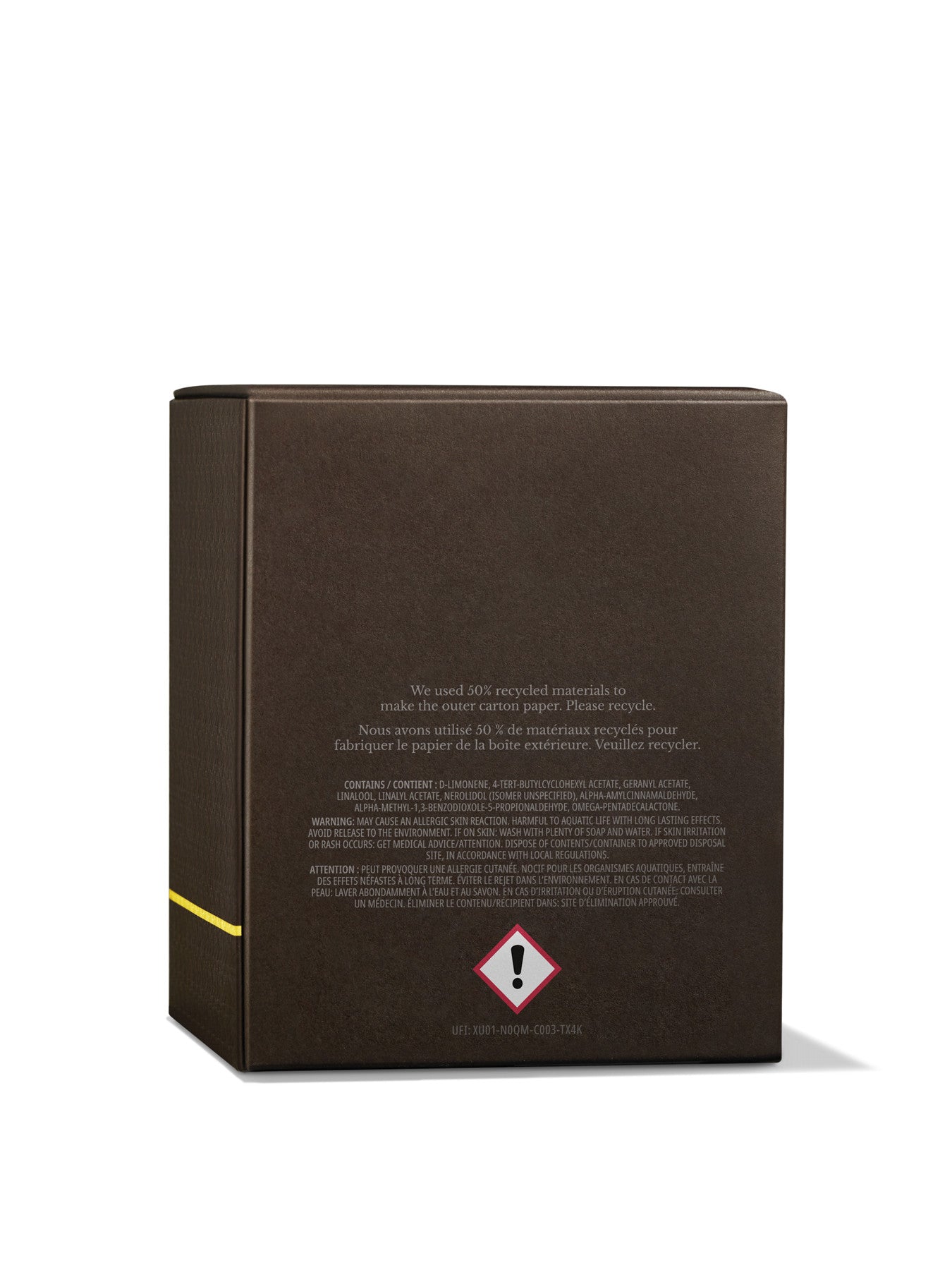 Orange Bergamot Signature Scented Candle Single Wick 190g