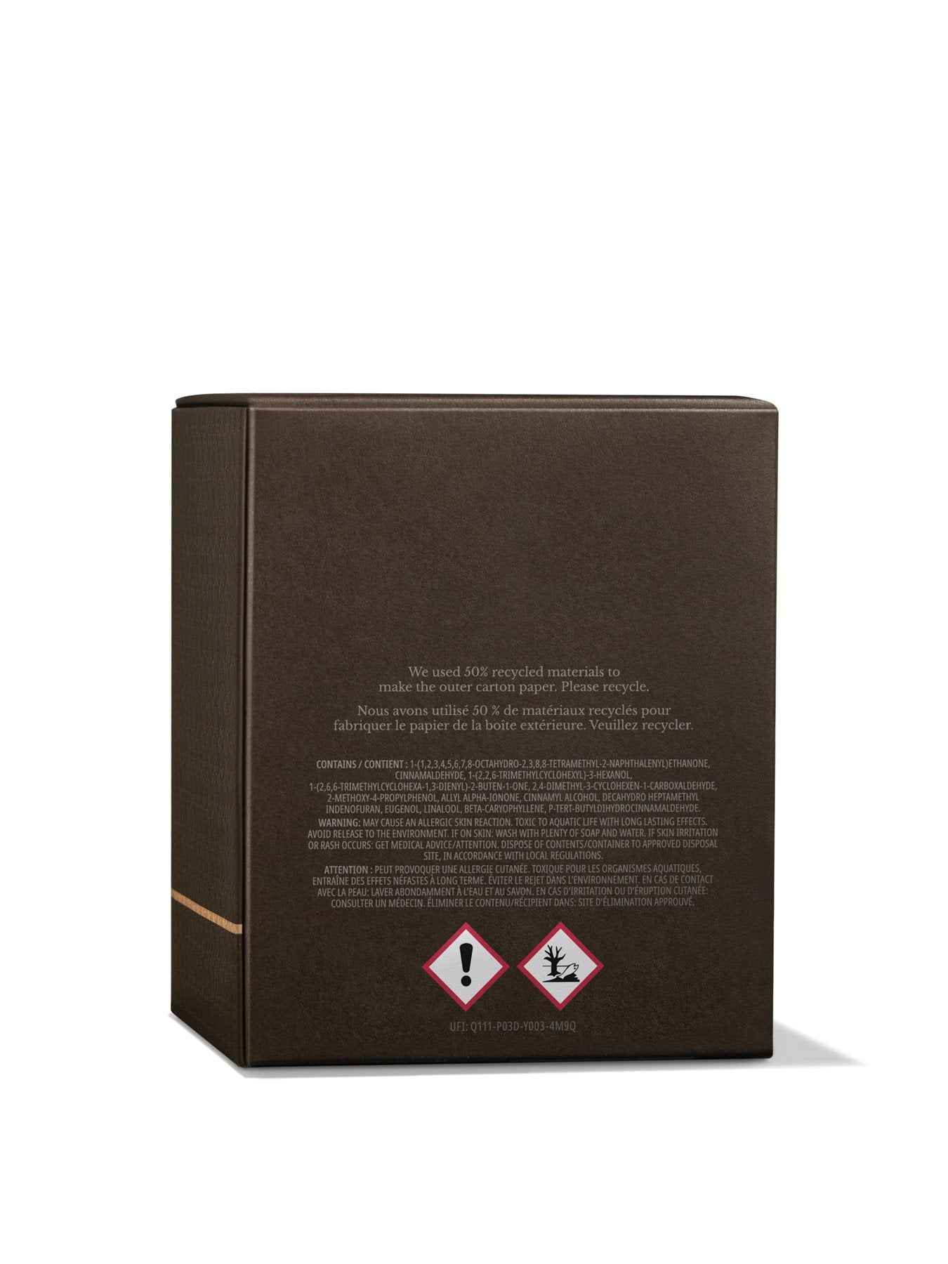 Mesmerising Oudh Accord Gold Signature Scented Candle Single Wick 190g