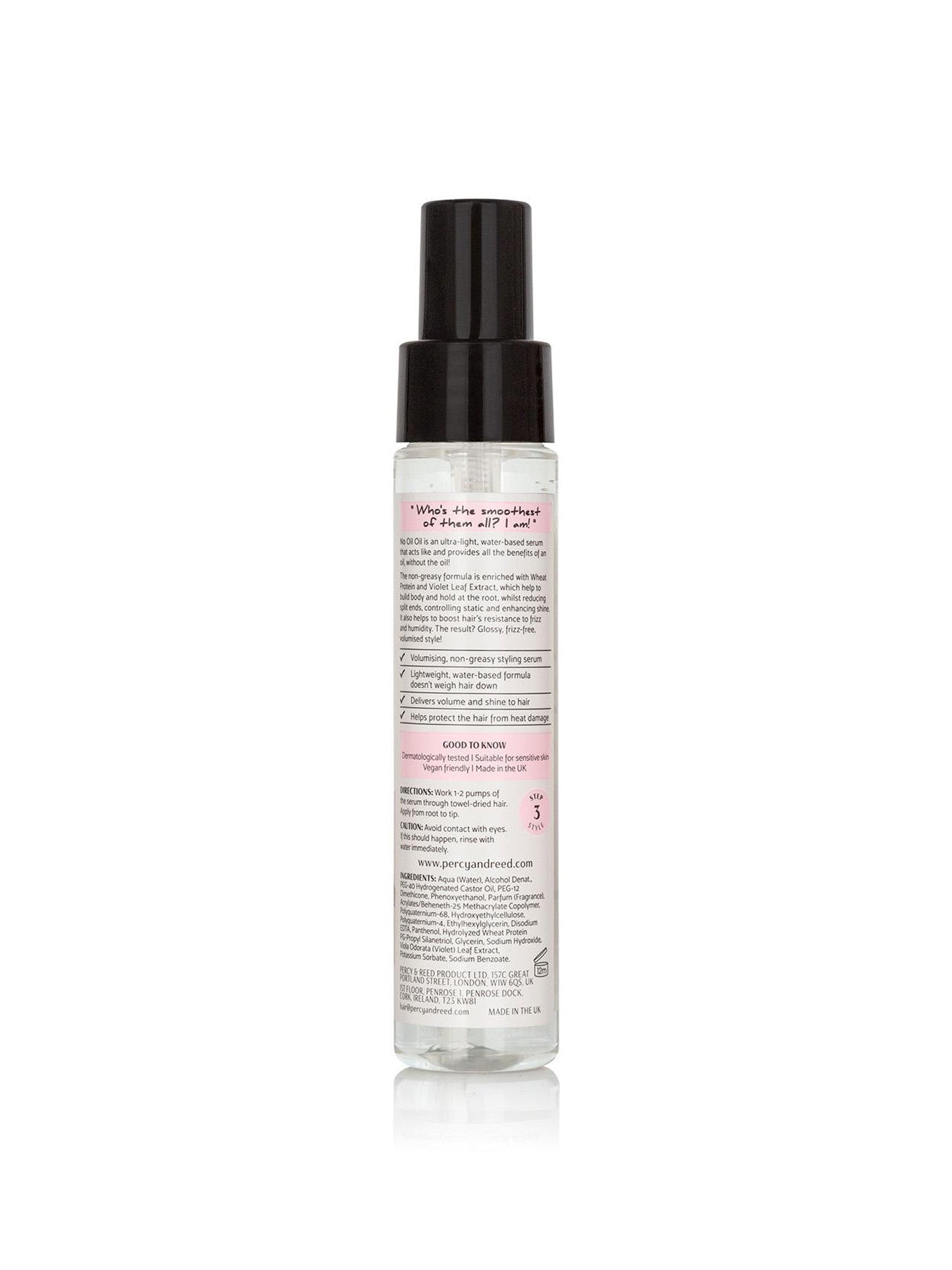 Percy Reed Turn Up The Volume No Oil Oil 60ml