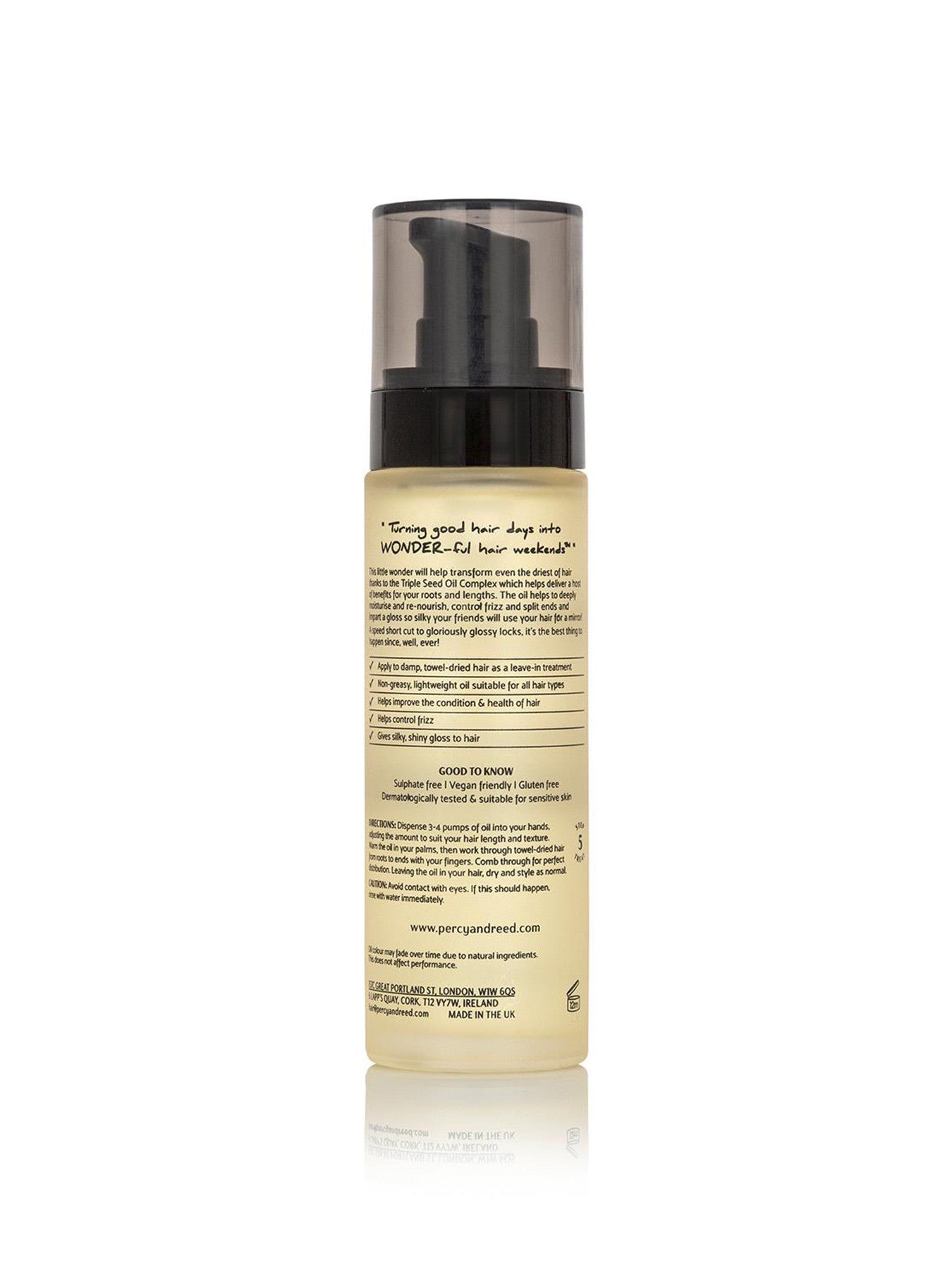 Percy Reed I Need a Hero Wonder Treatment Oil 50ml