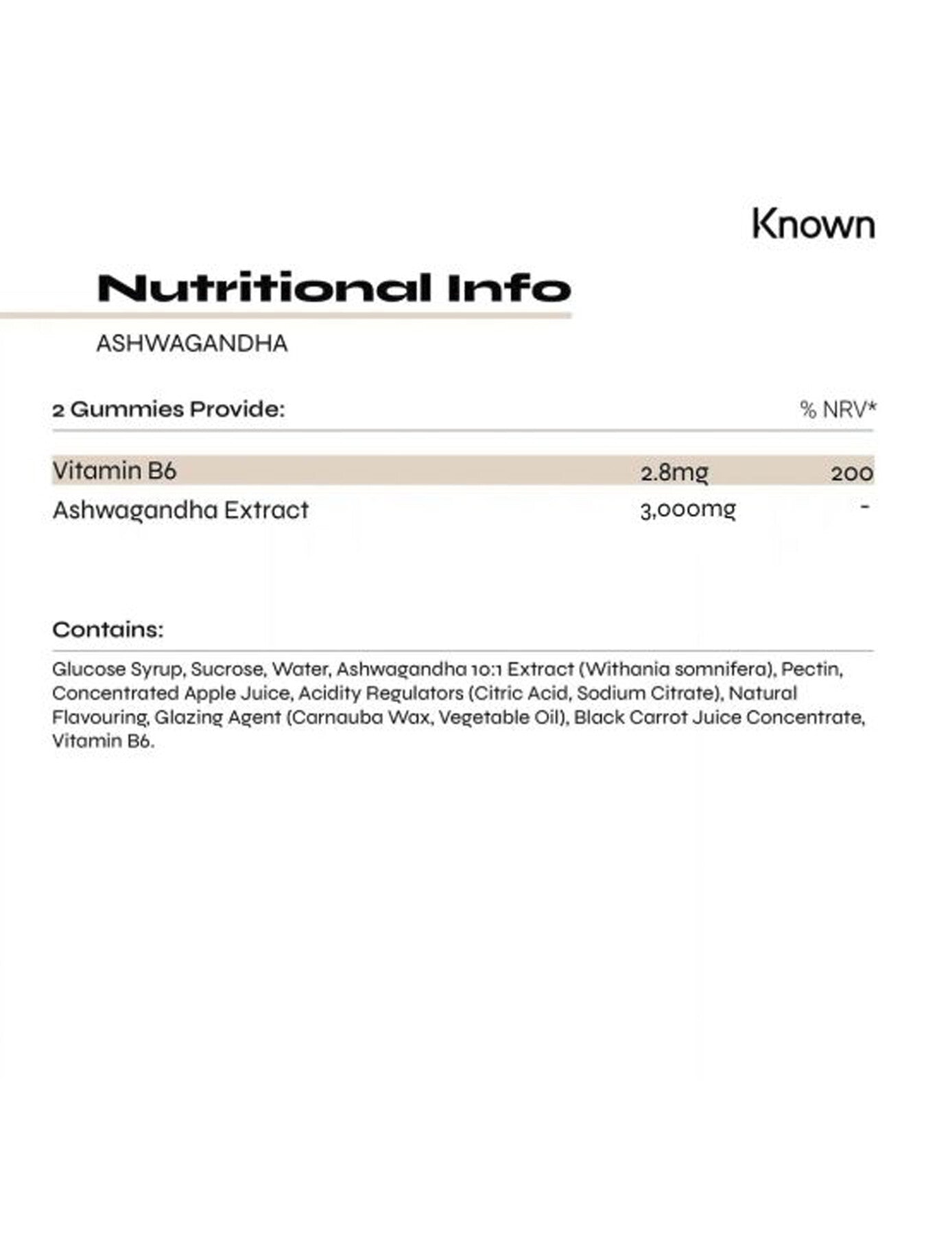 Ashwagandha Vegan Gummies