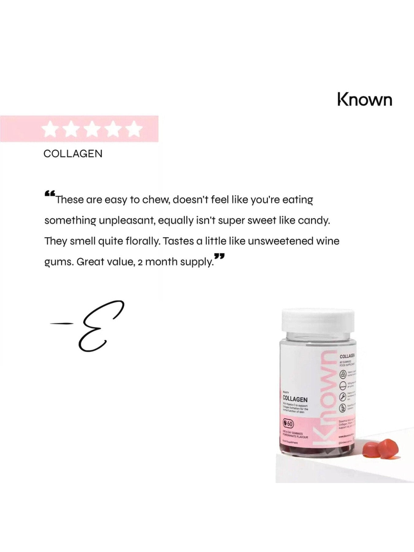 Hydrolysed Marine Collagen Gummies