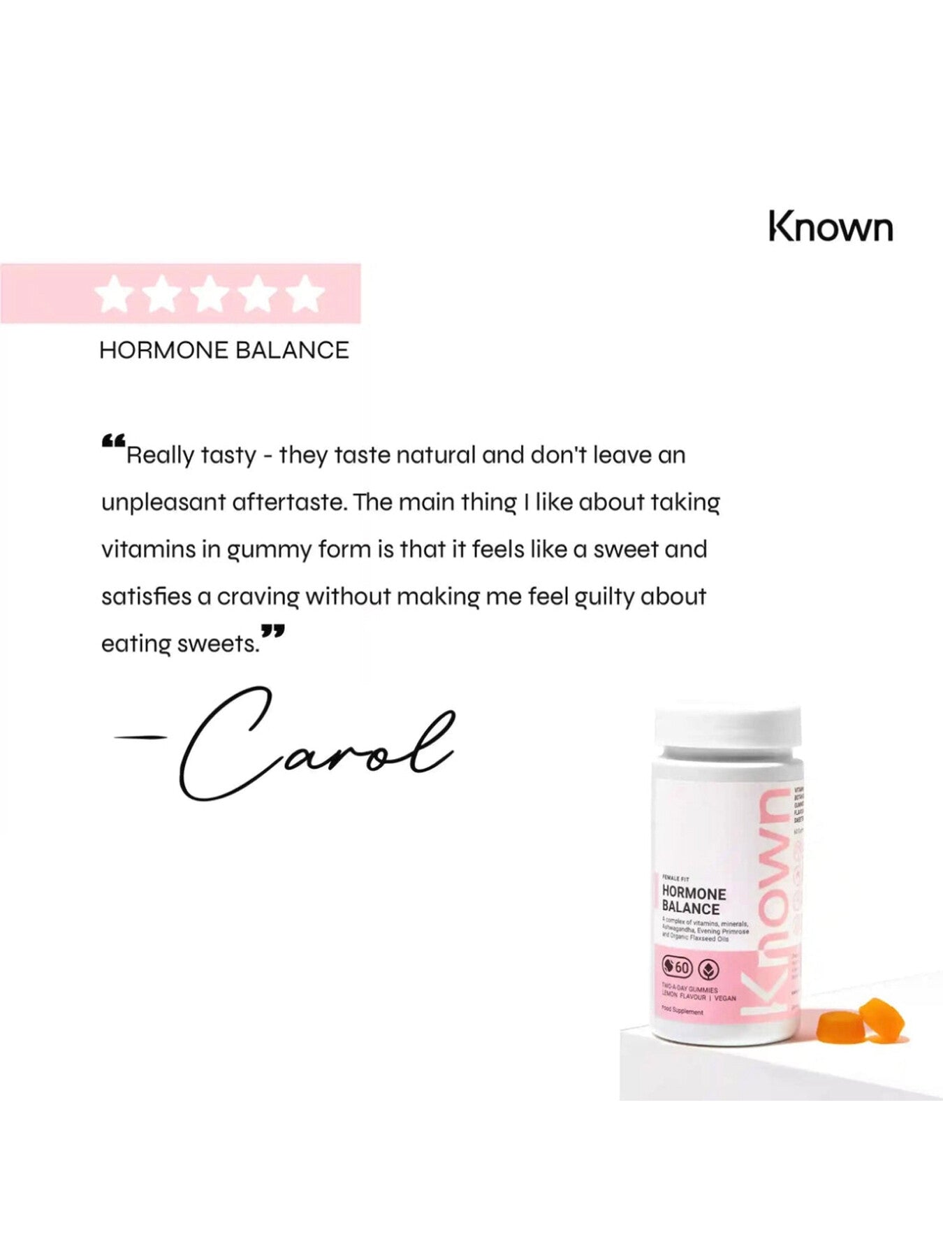 Hormone Balance Vegan Gummies