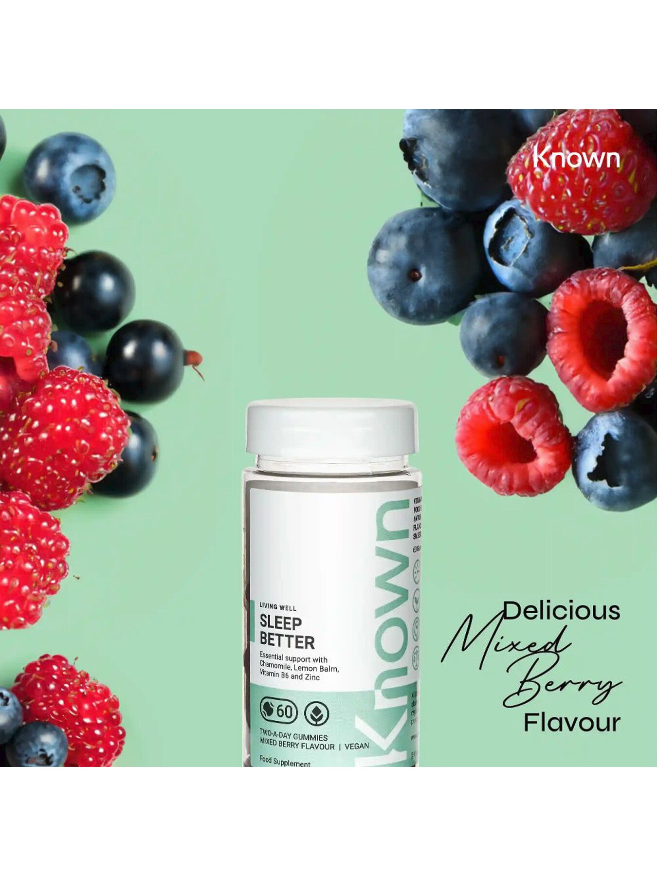 Sleep Better Vegan Gummies with Saffron