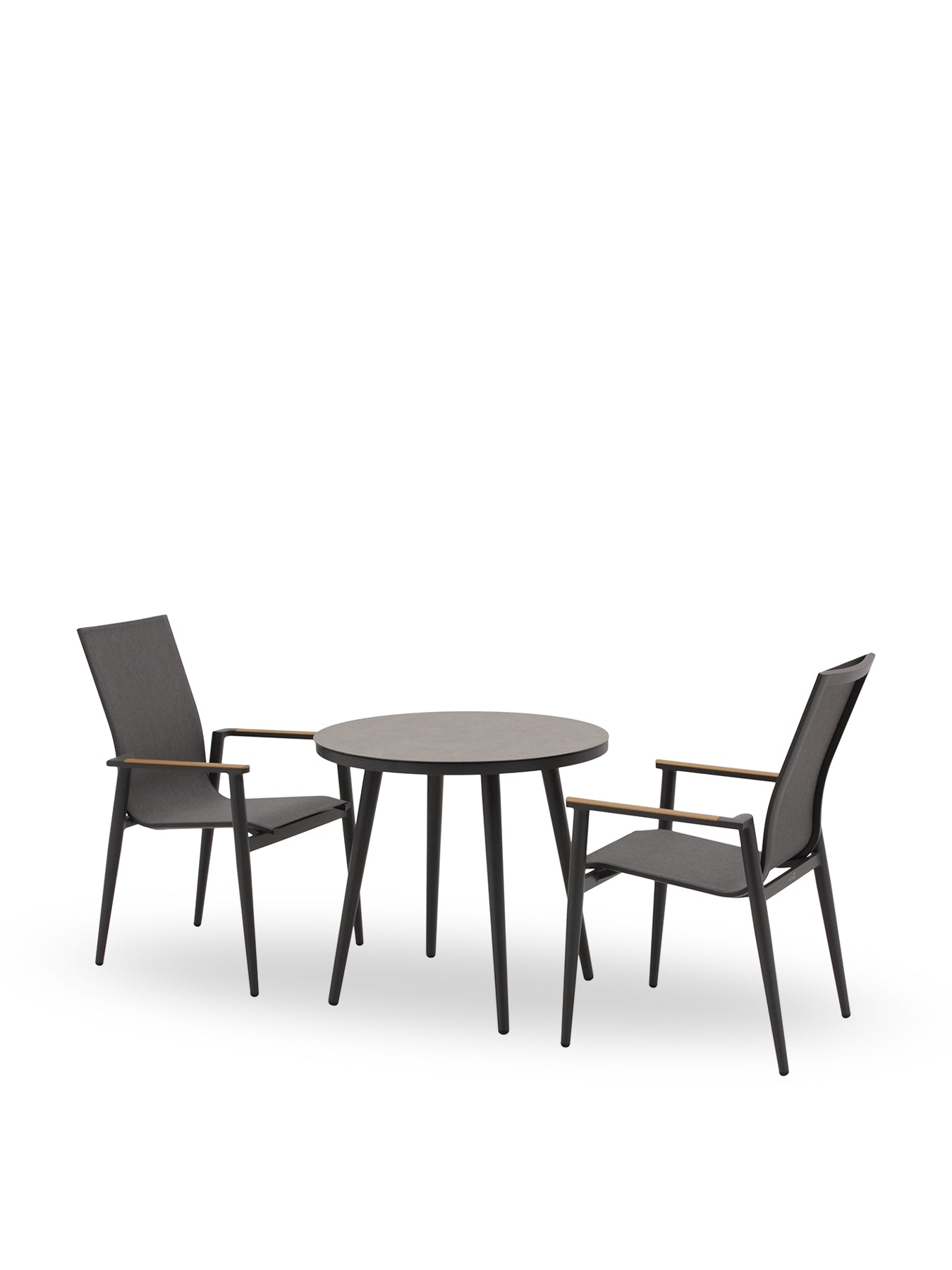 Sofia Garden Bistro Set Anthracite