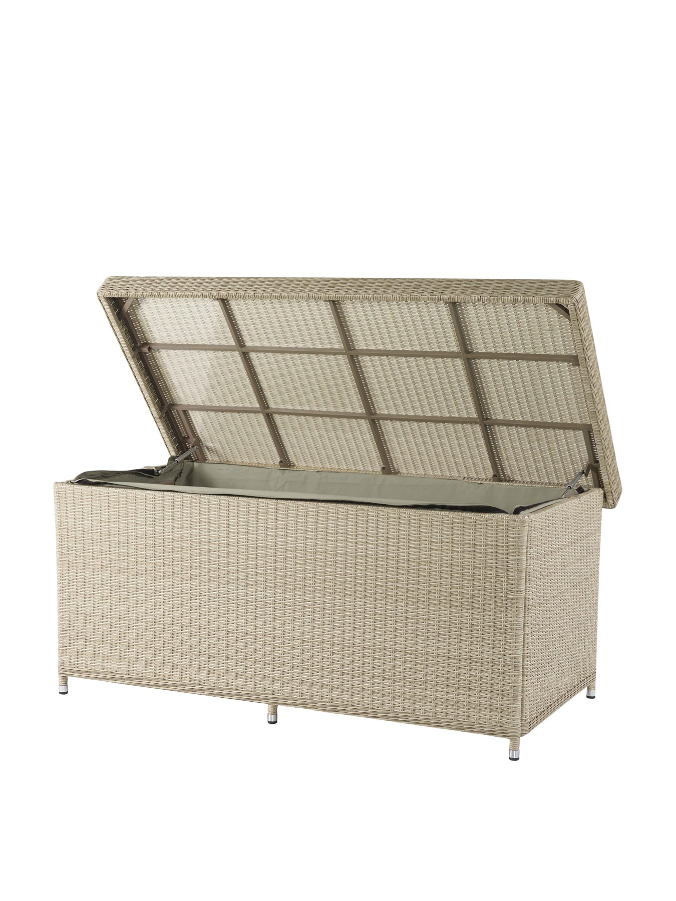 Monterey Rattan Garden Cushion Box Cream