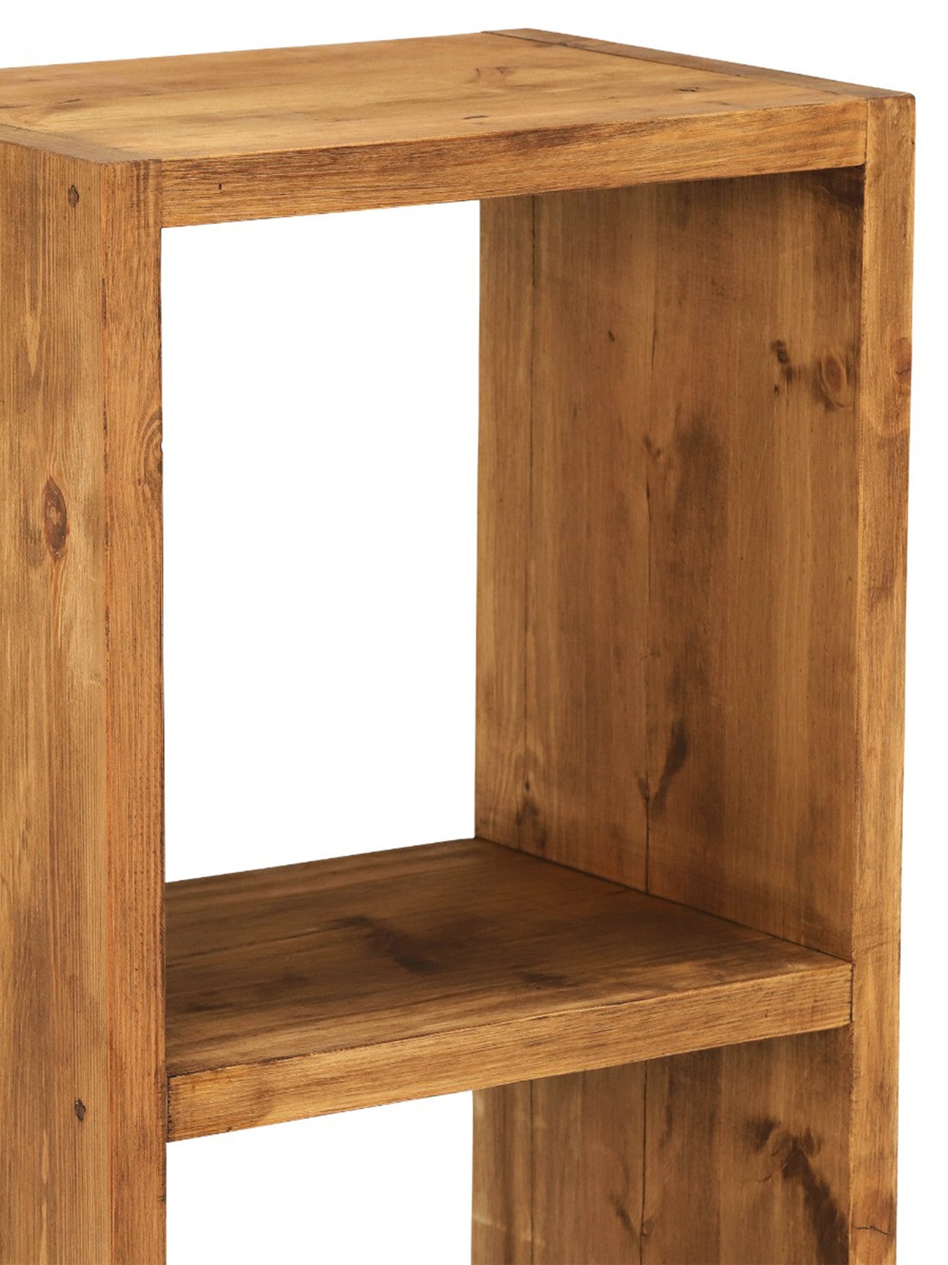 Covington Two Section Reclaimed Wood Cube