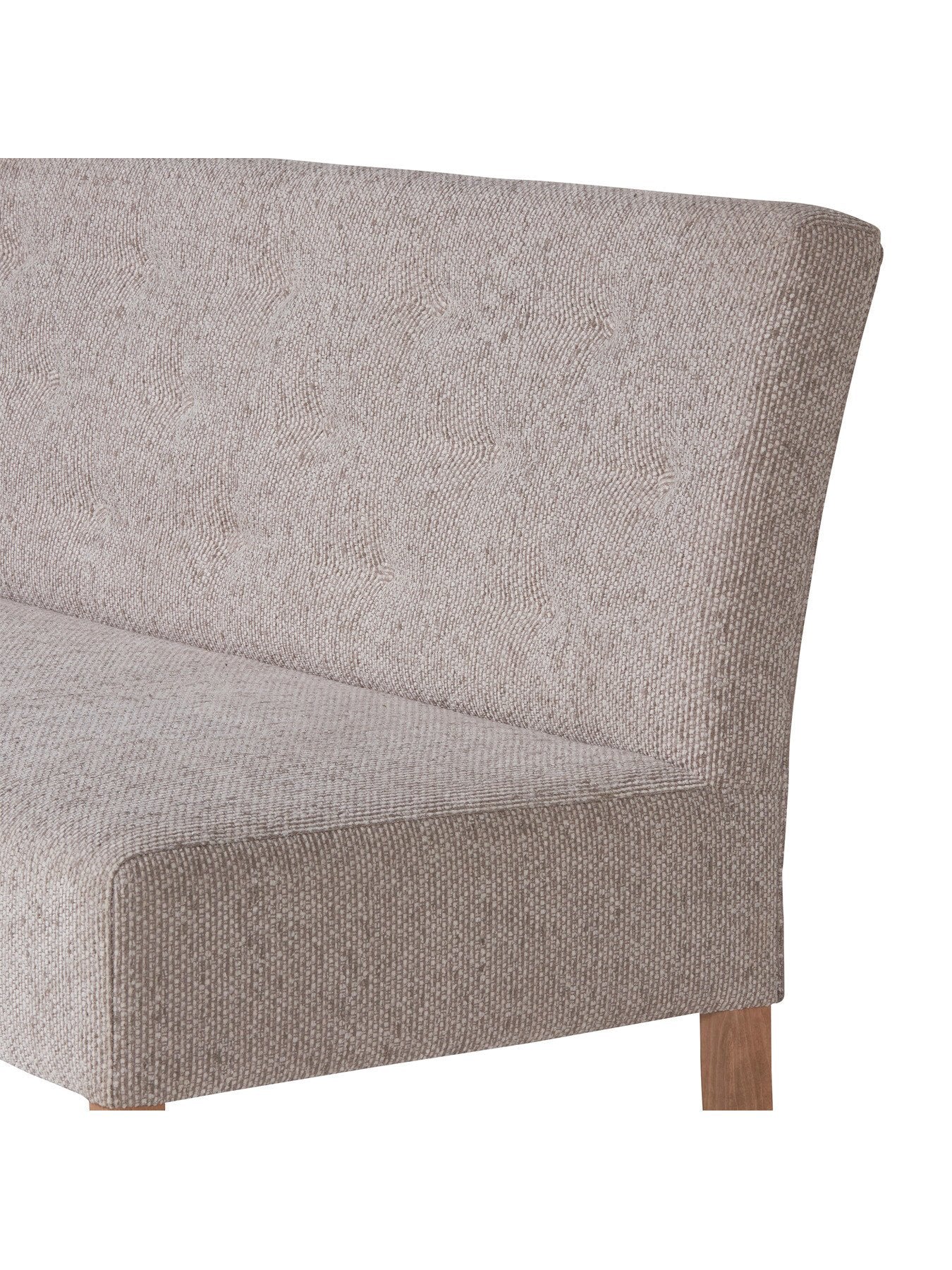 Grey Medina Grey Upholstered Right Hand Facing Corner Dining