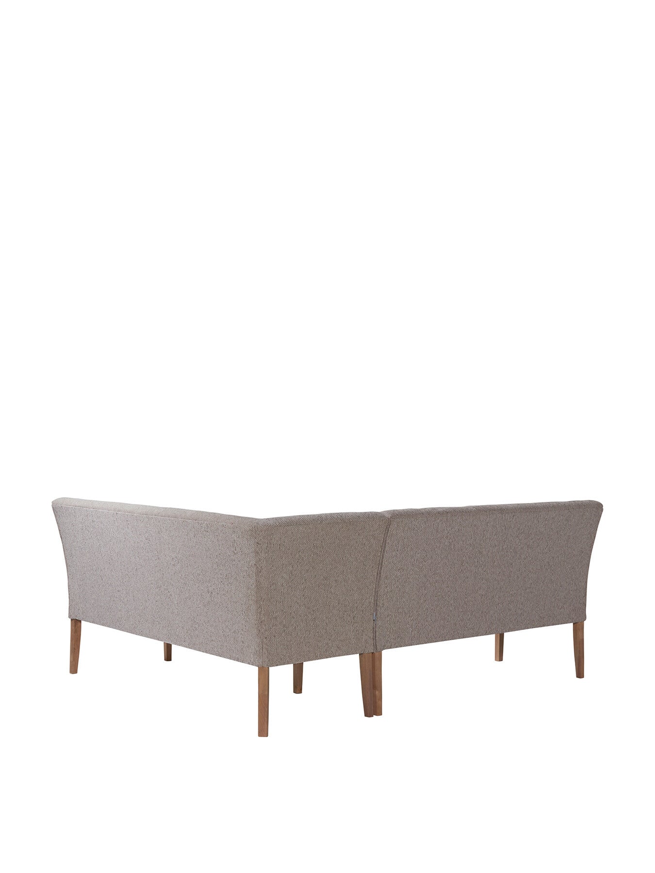 Grey Medina Grey Upholstered Right Hand Facing Corner Dining