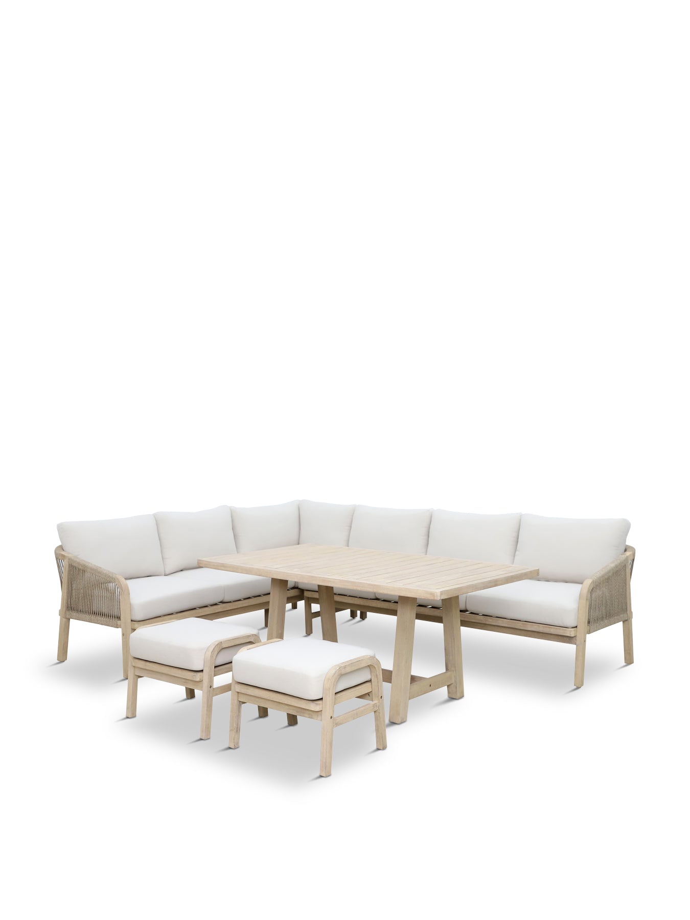 Cora 8-Seater Corner Lounge Sofa Set