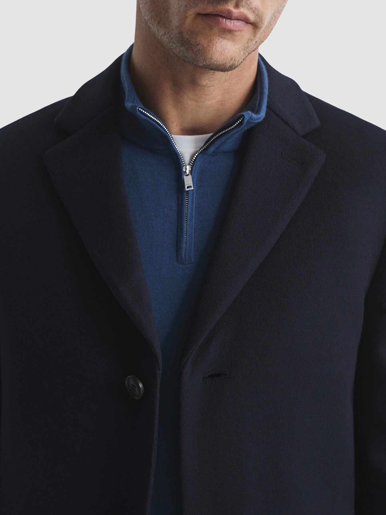 Gable Single Breasted Overcoat