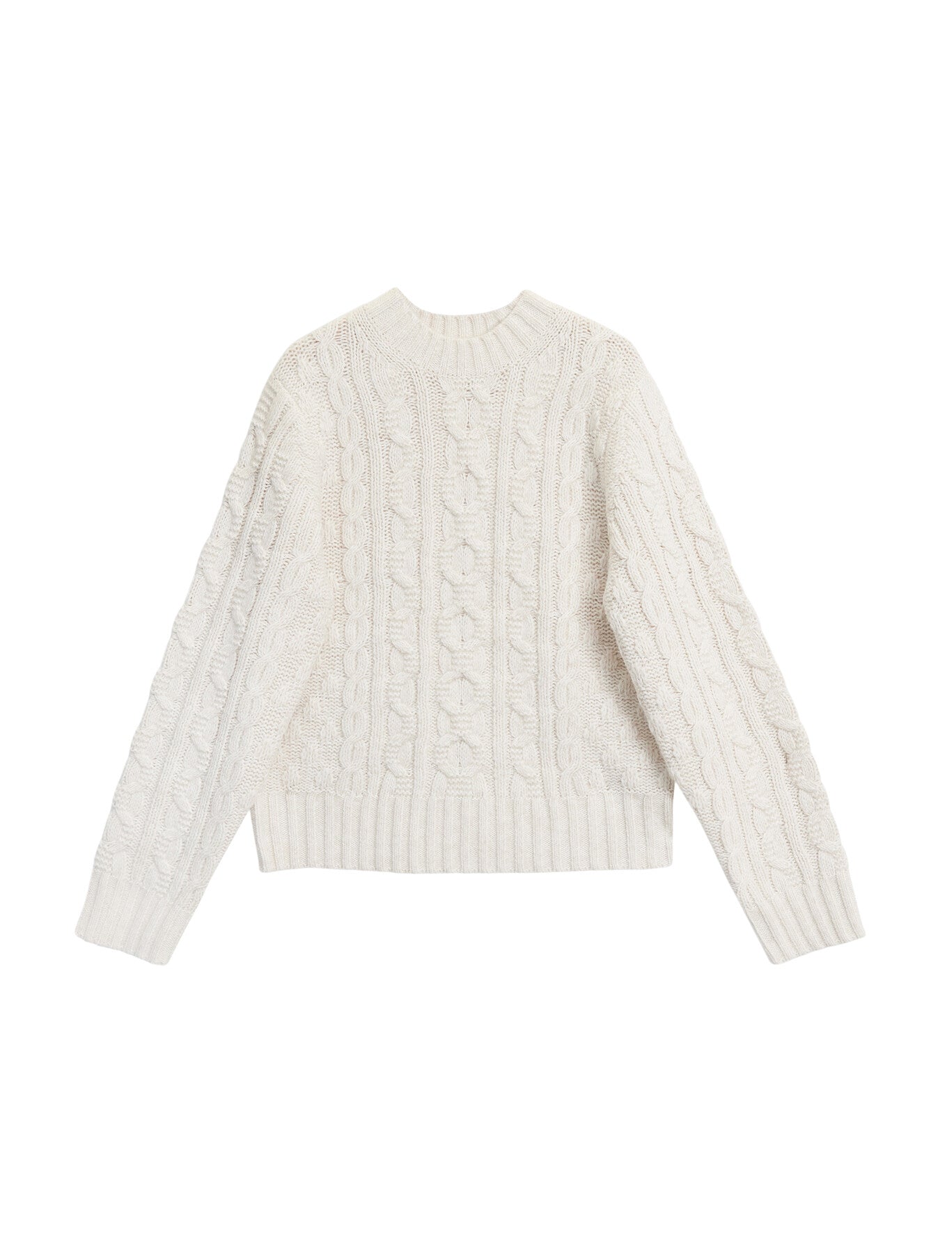 Cable Crew Neck Jumper