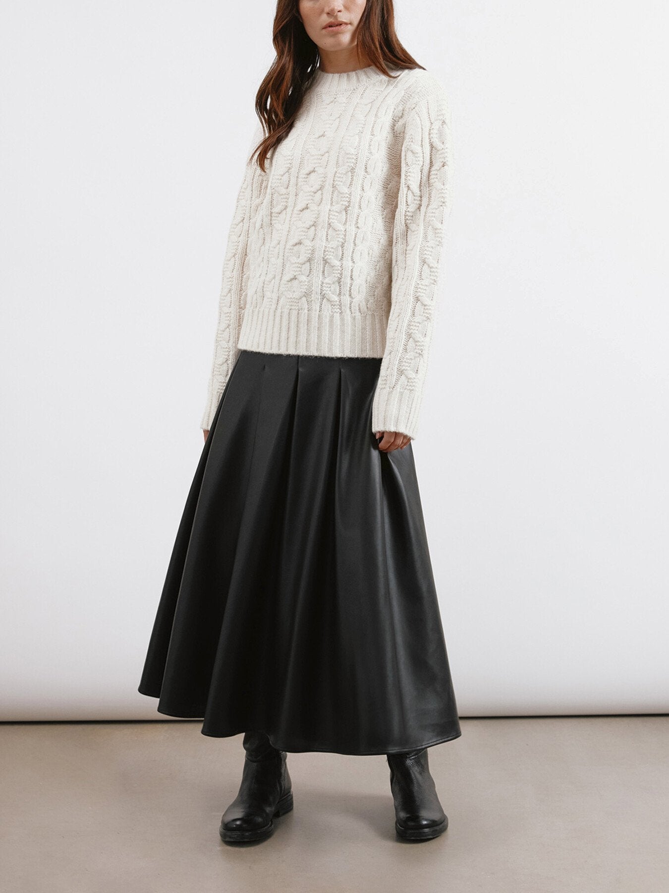 Cable Crew Neck Jumper