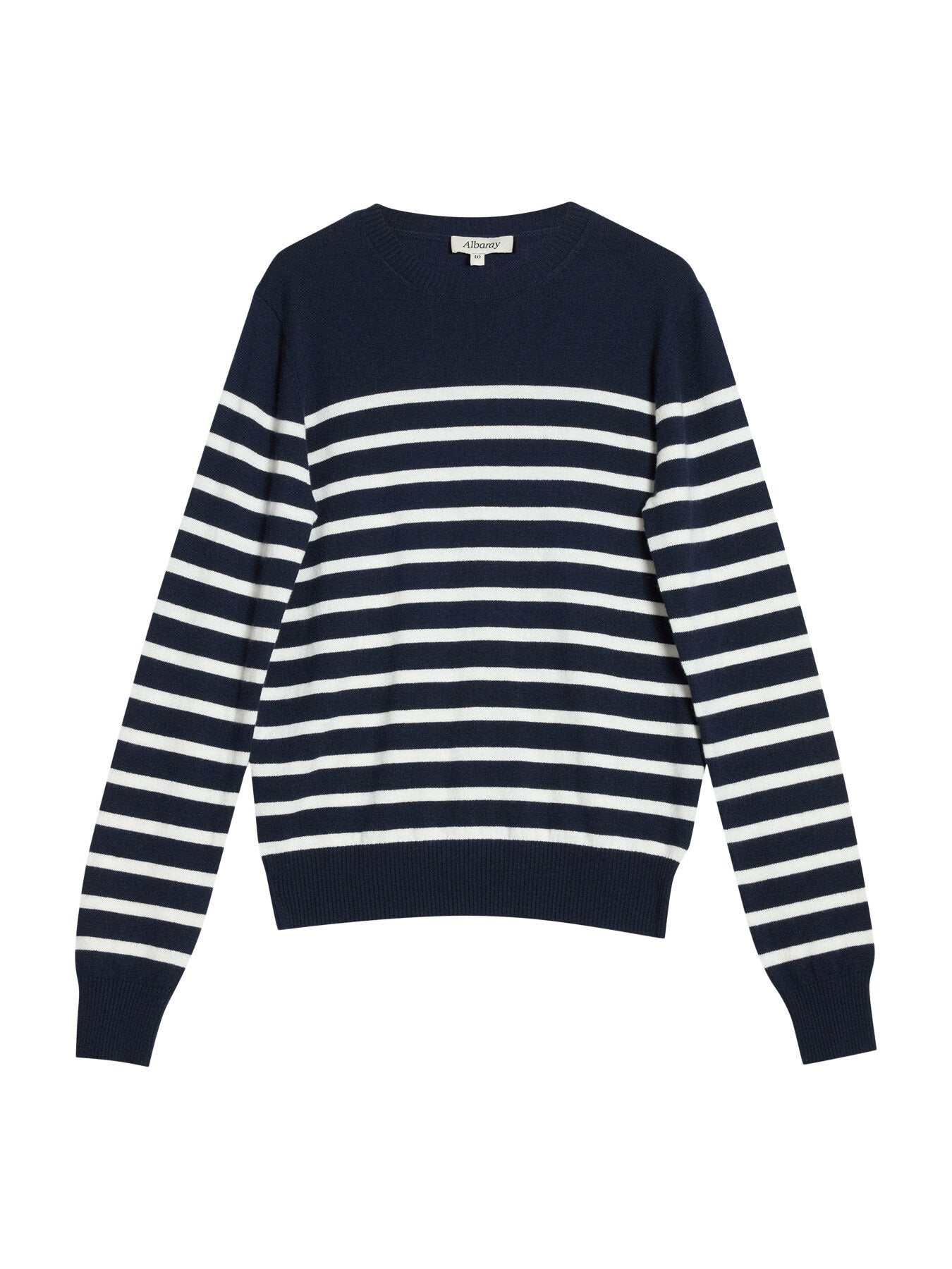 Stripe Crew Lightweight Jumper