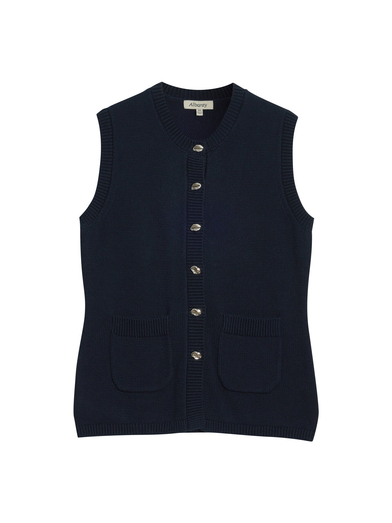 Longline Knitted Waistcoat