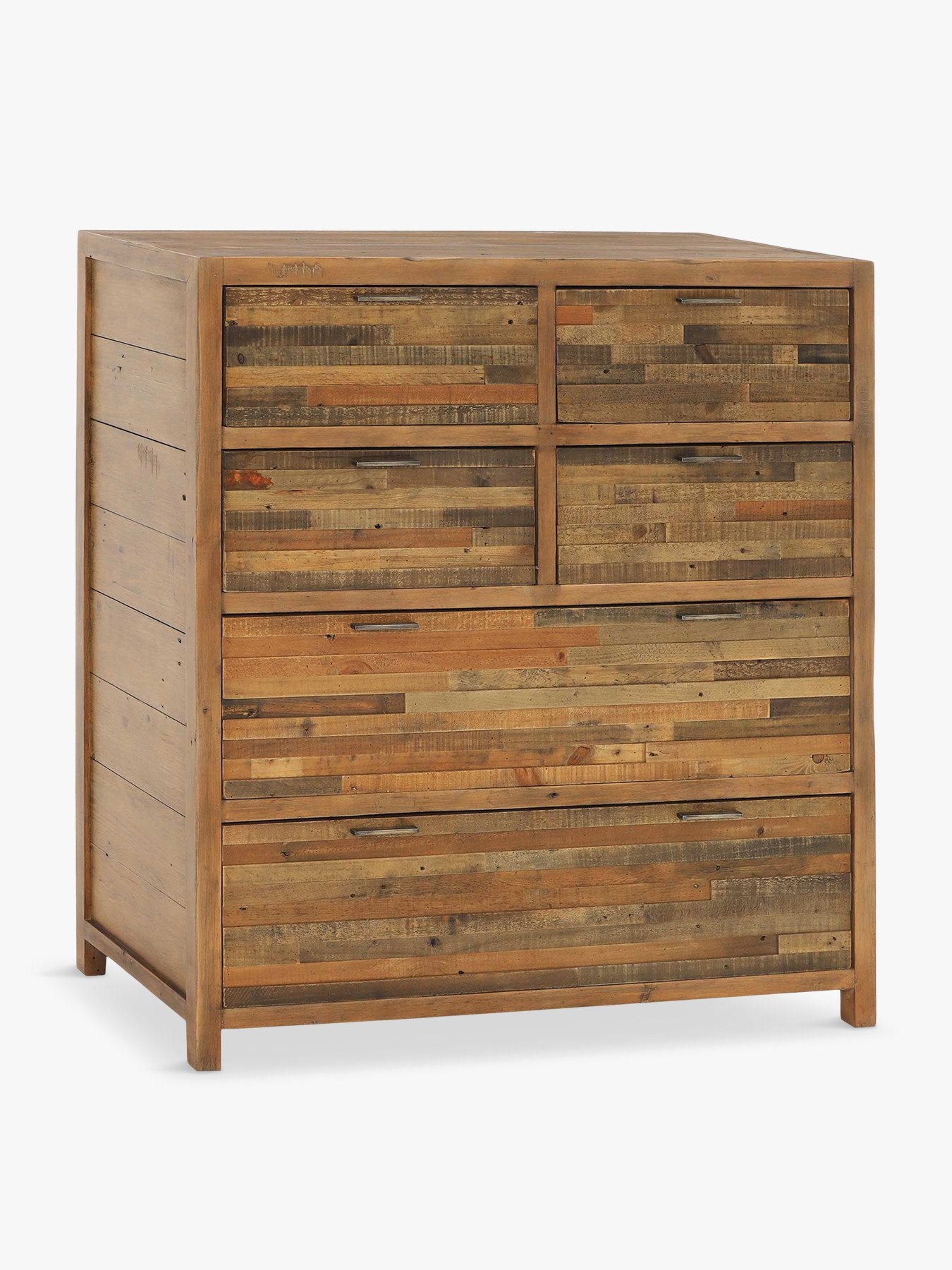 Charlie Reclaimed Wood 6 Drawer Chest of Drawers