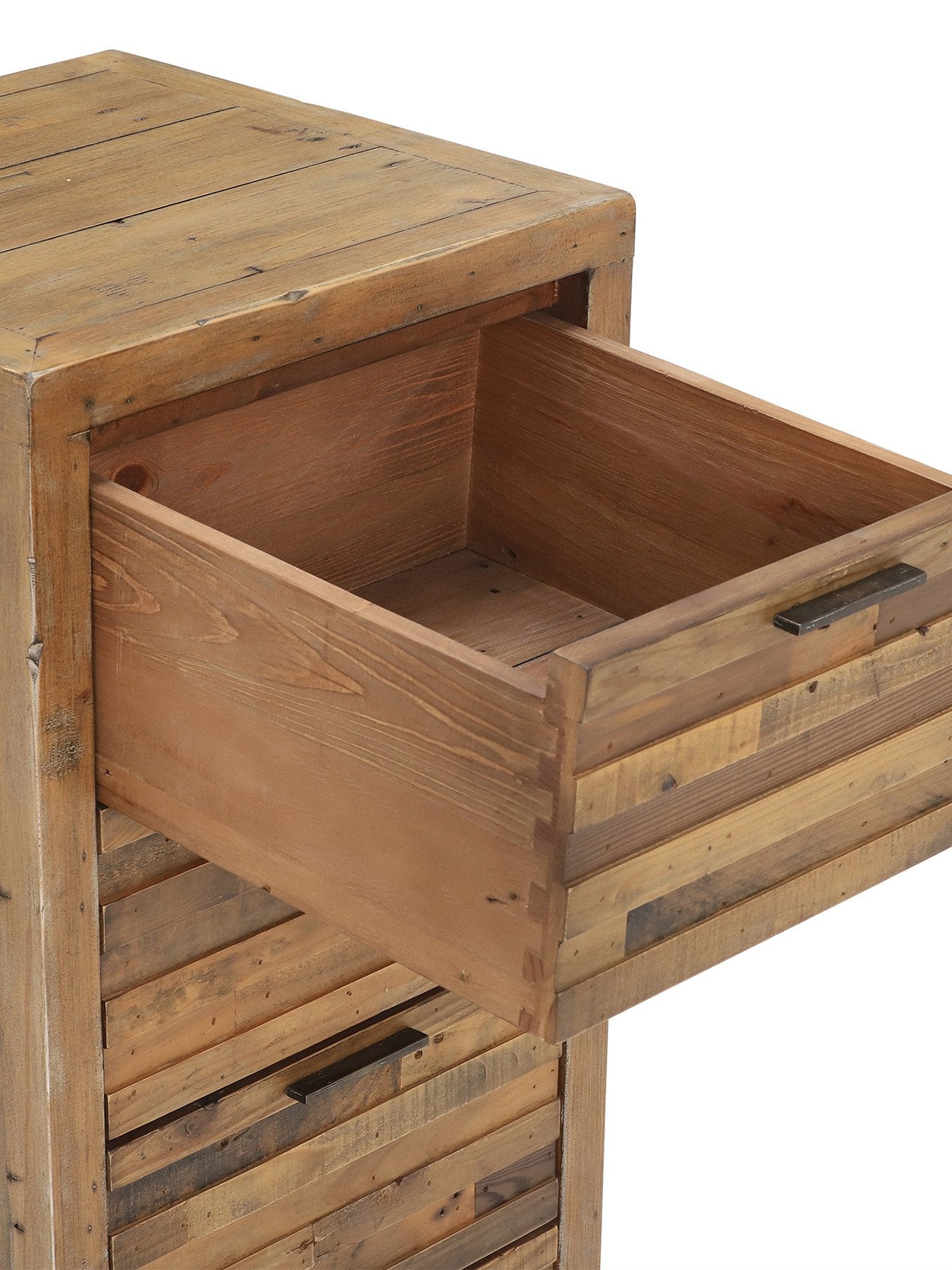 Charlie Reclaimed Wood 6 Drawer Lingerie Tallboy
