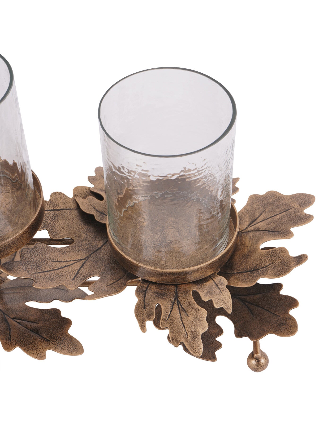 Corrina Leaf Triple Votive Candleholder