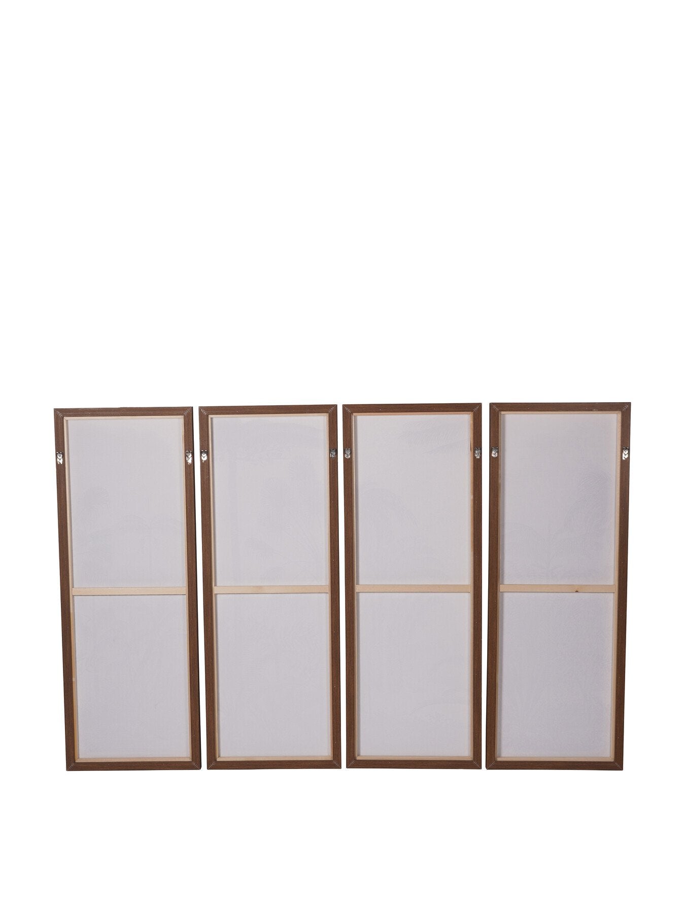 Palm Set of Four Framed Canvas