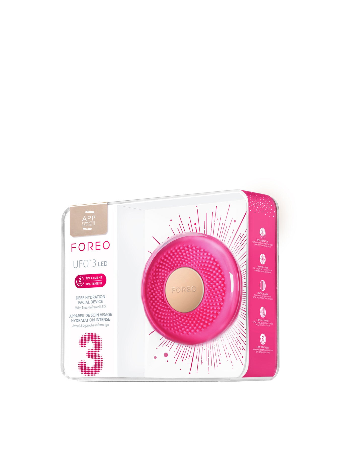 UFO™ 3 LED NIR Full-Spectrum LED Hydrating Skin Wellness Device