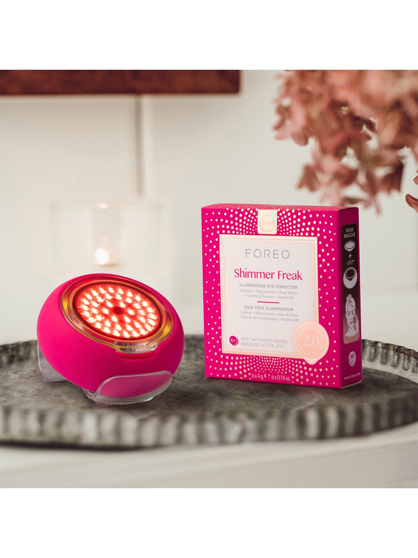 UFO™ 3 LED NIR Full-Spectrum LED Hydrating Skin Wellness Device