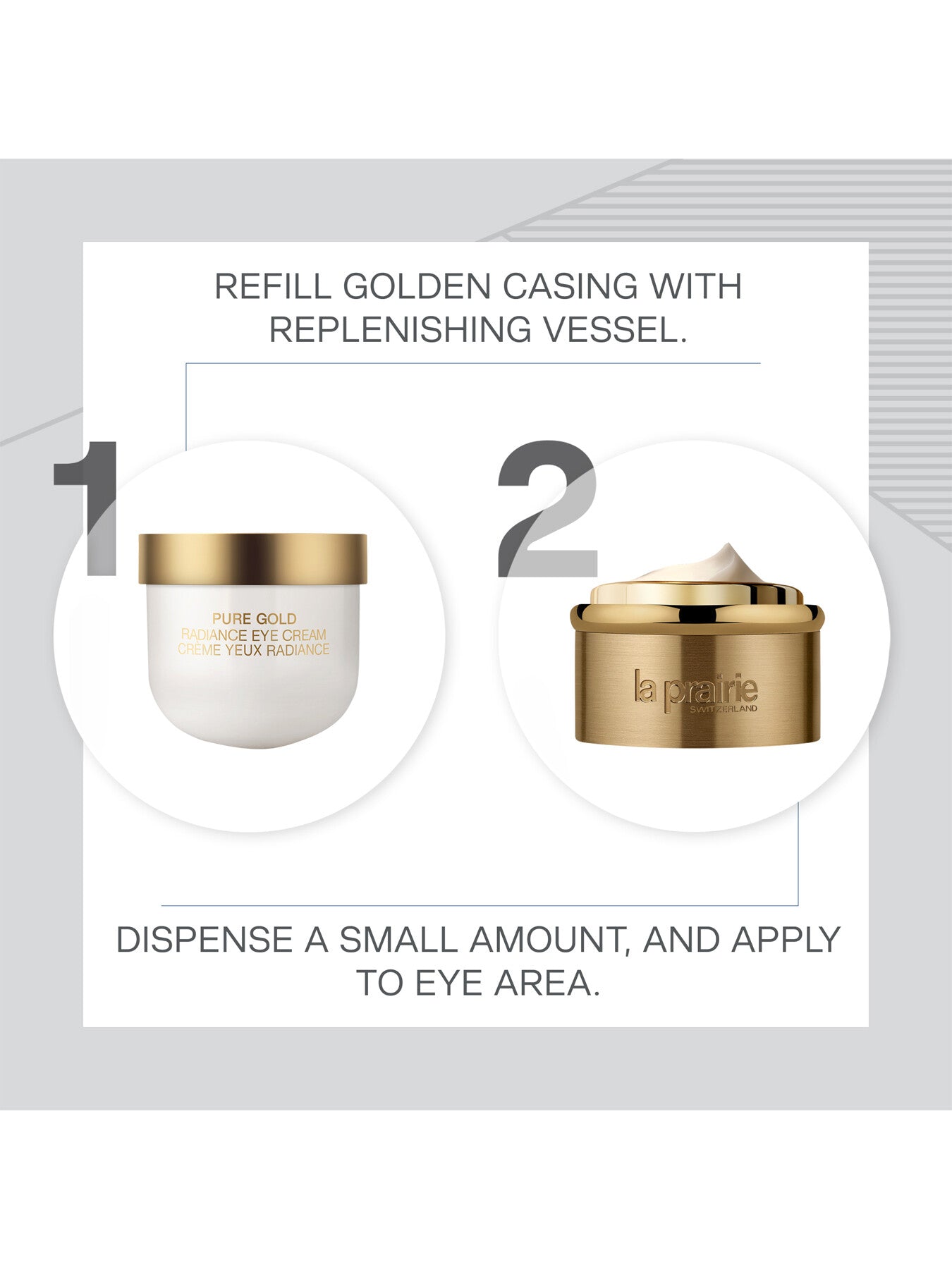 Pure Gold Radiance Eye Cream - Refill