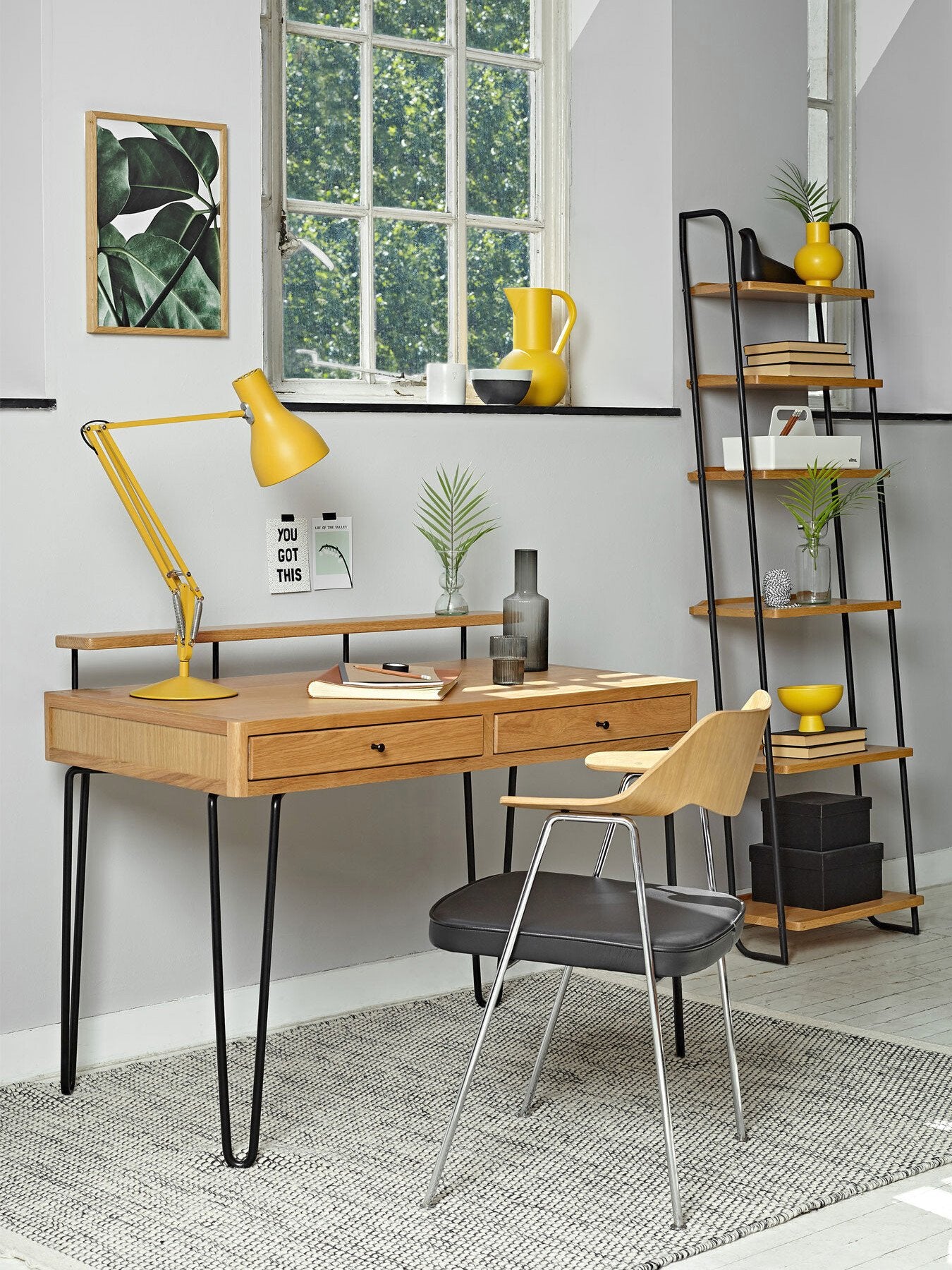 Brunel Desk Oak