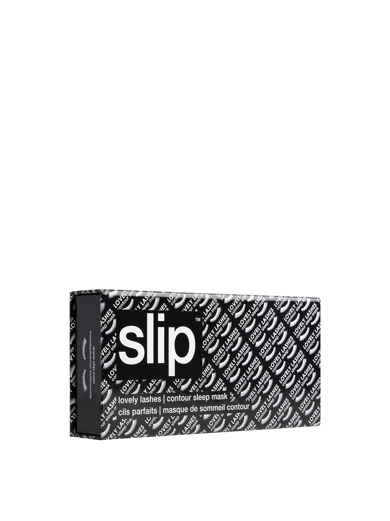 SLIP PURE SILK CONTOUR SLEEP MASK - BLACK