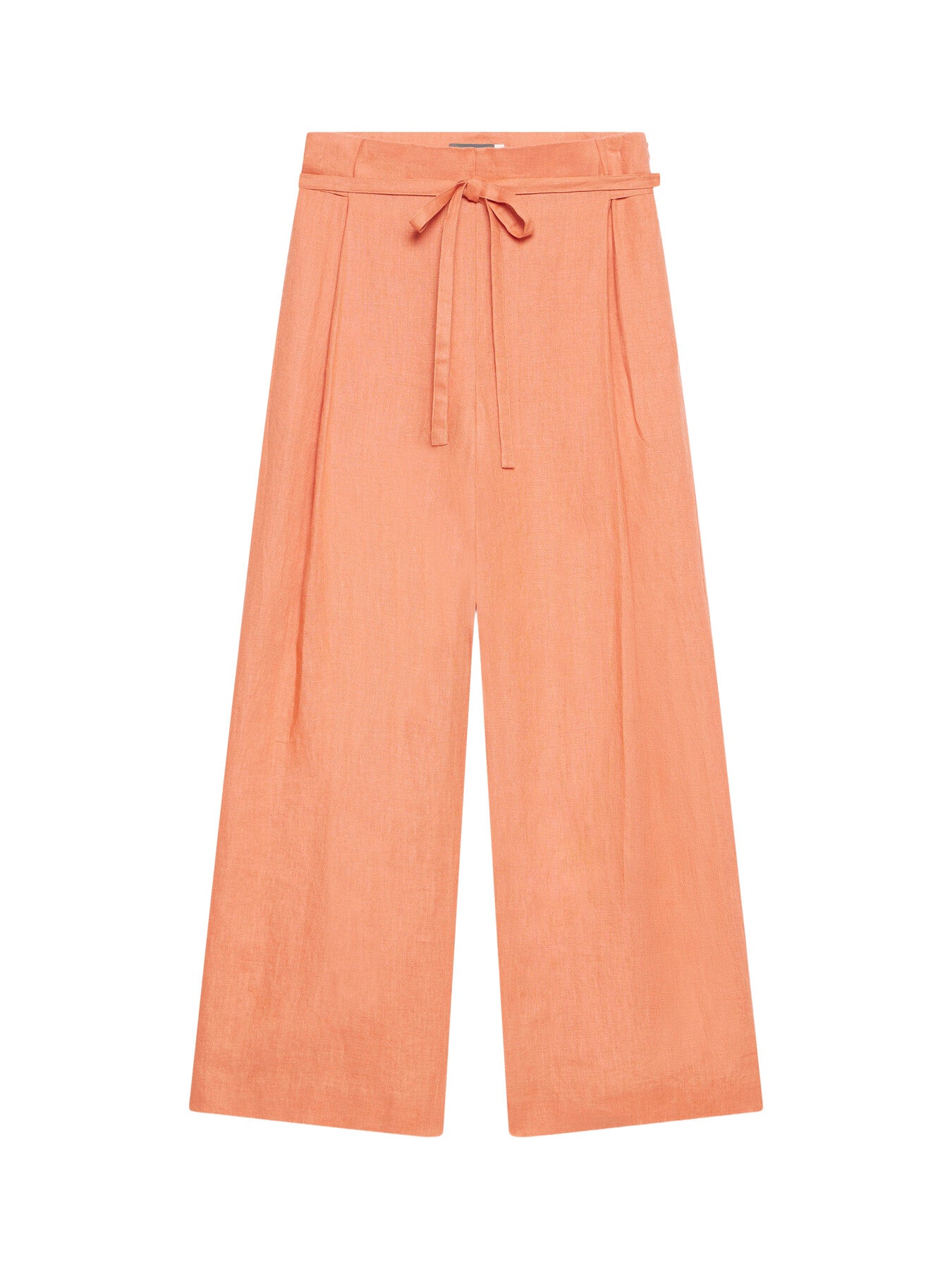 Linen Belted Trousers