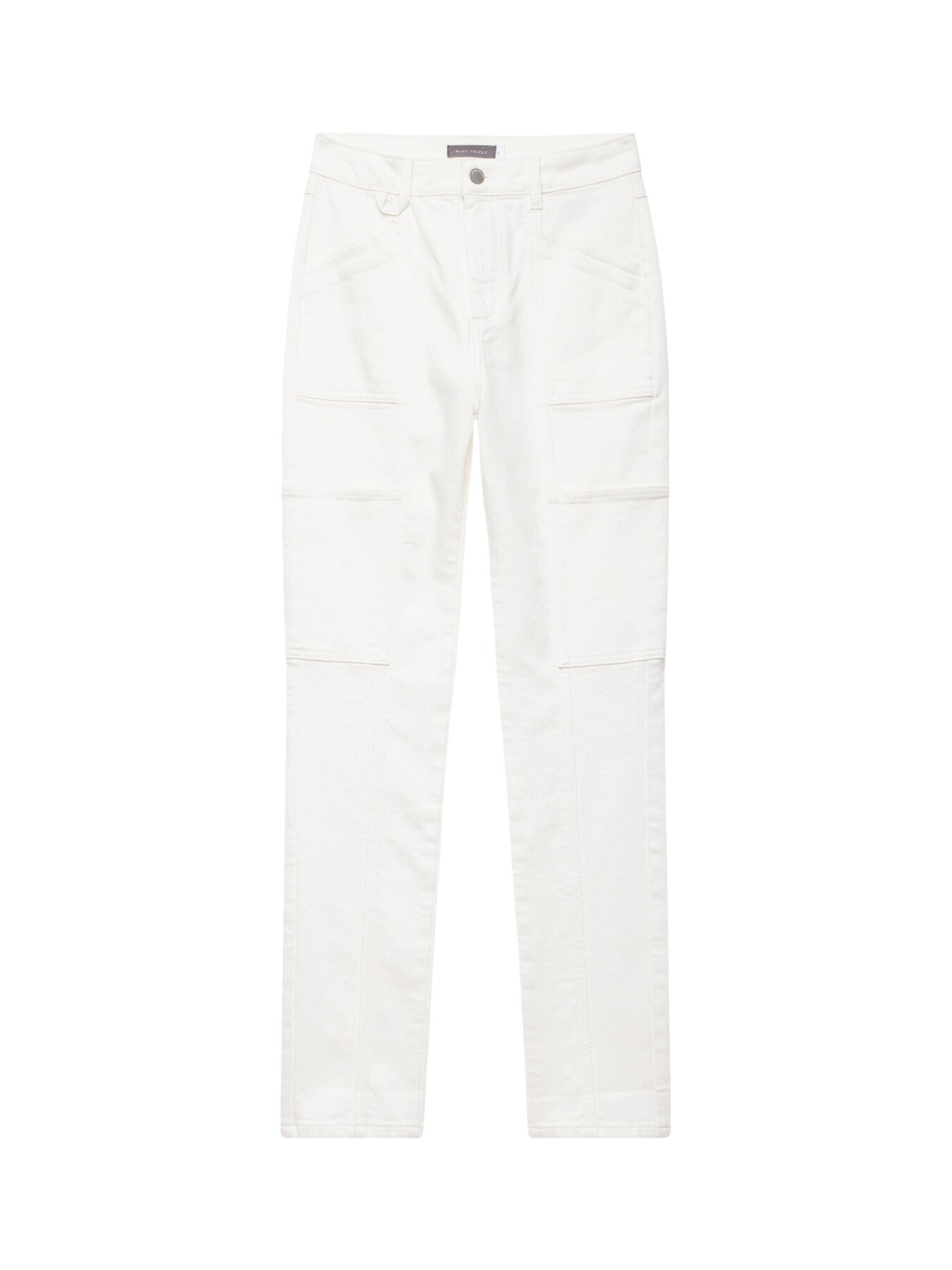 White Carpenter Slim Jeans