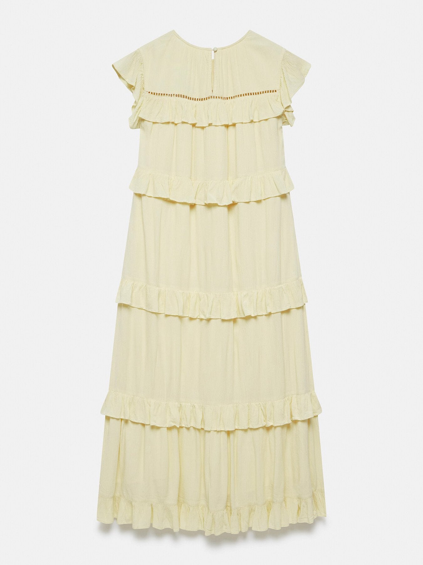 Tiered Ruffle Midi Dress