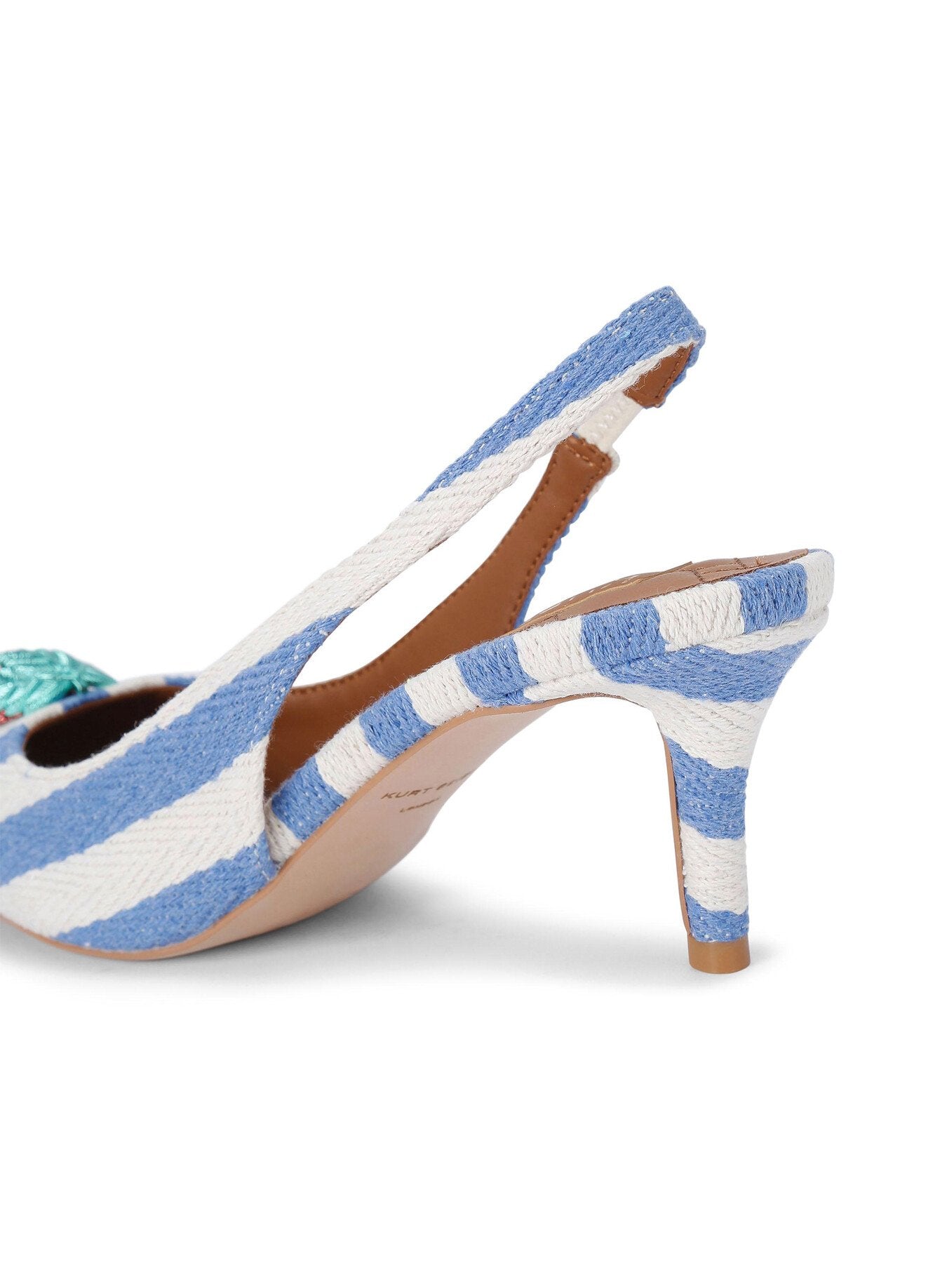 Belgravia Slingback Heels White