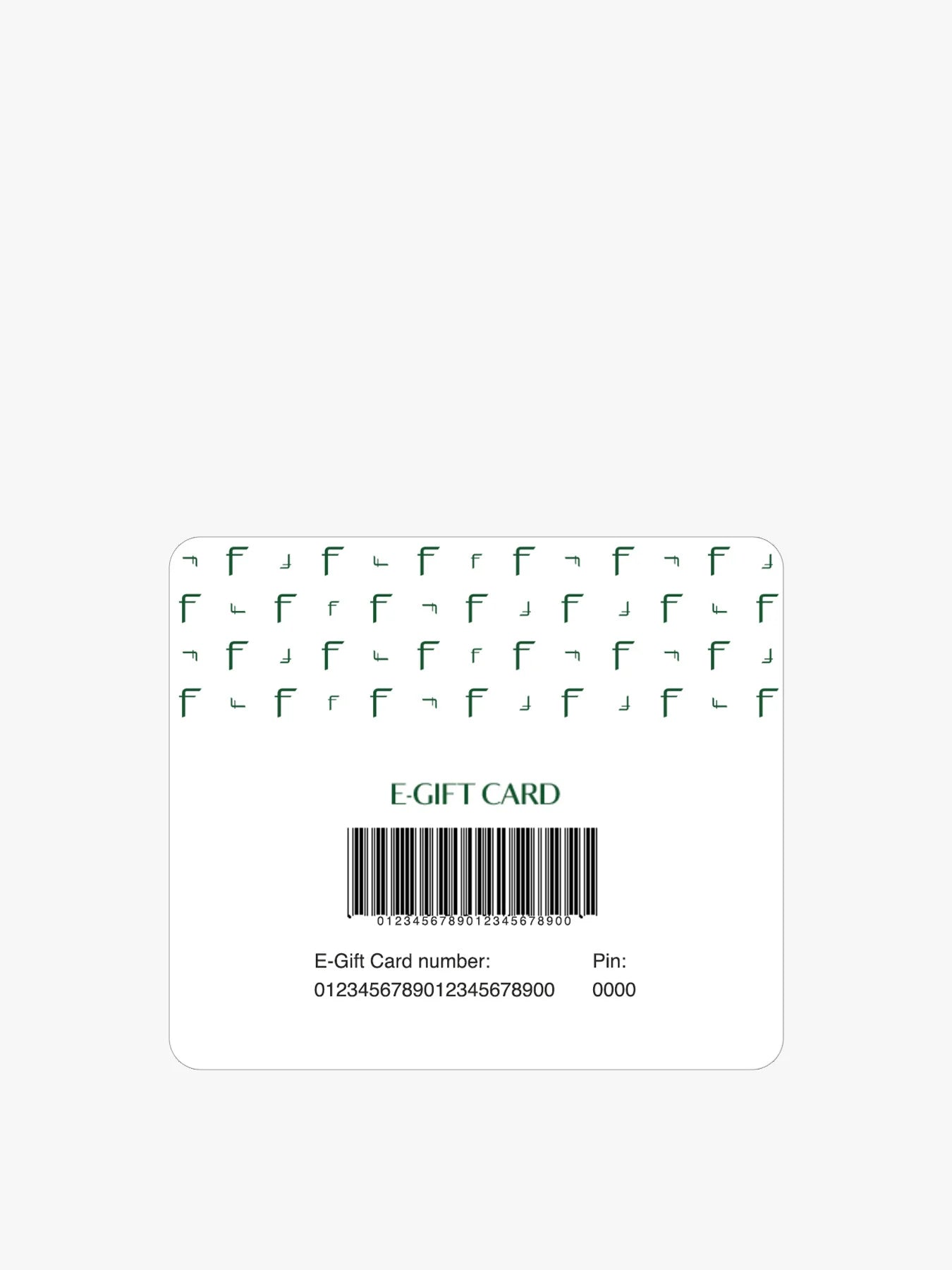 E-Gift Card