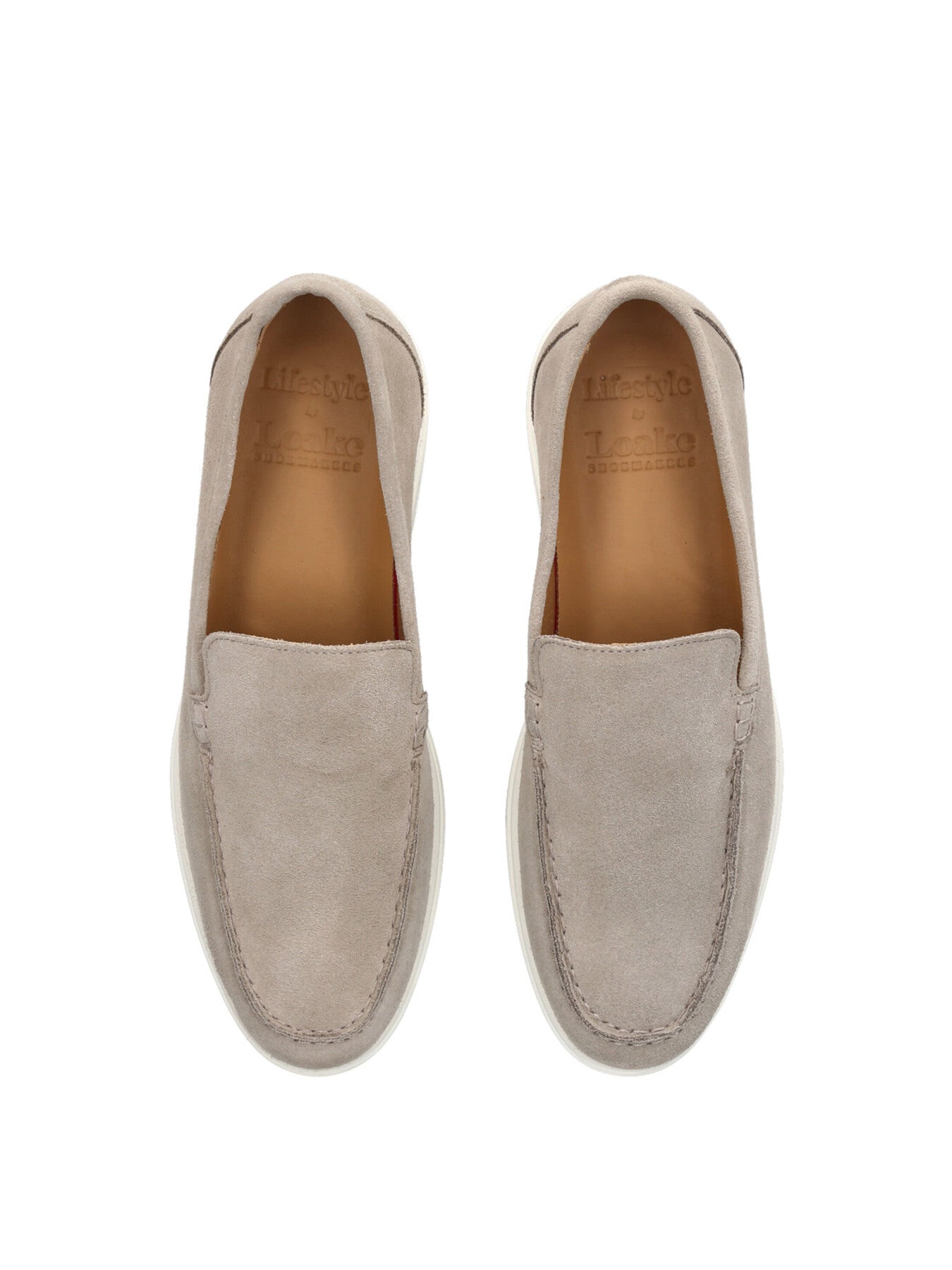 Tuscany Suede Loafers Grey