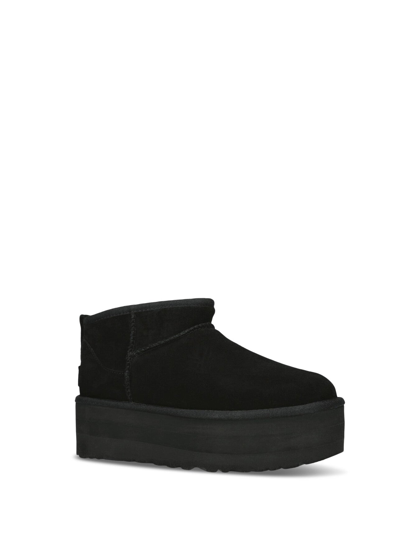 Womens Classic Ultra Mini Platform Suede Ankle Boots