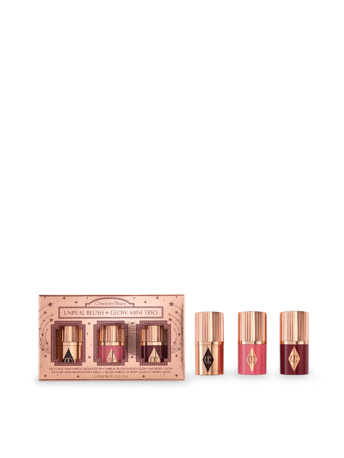 Unreal Blush and Glow Mini Trio
