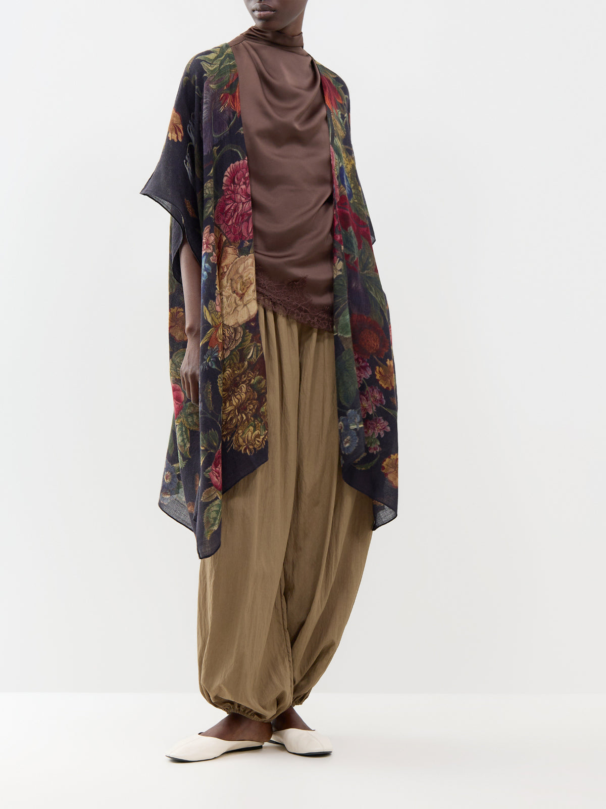 Primula Wool Throwover - Black