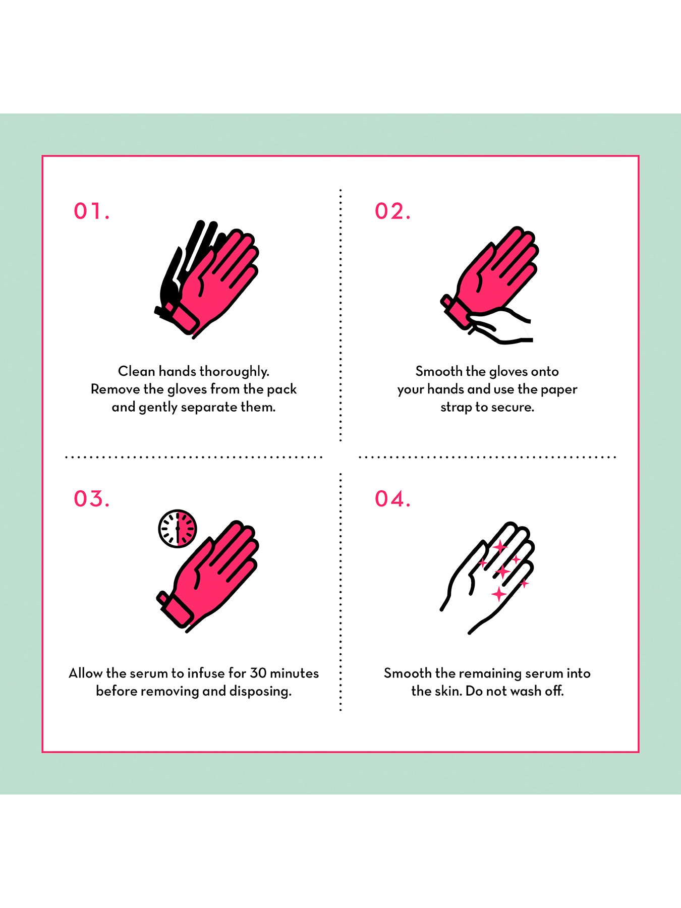 Rosy Hands Instant Manicure