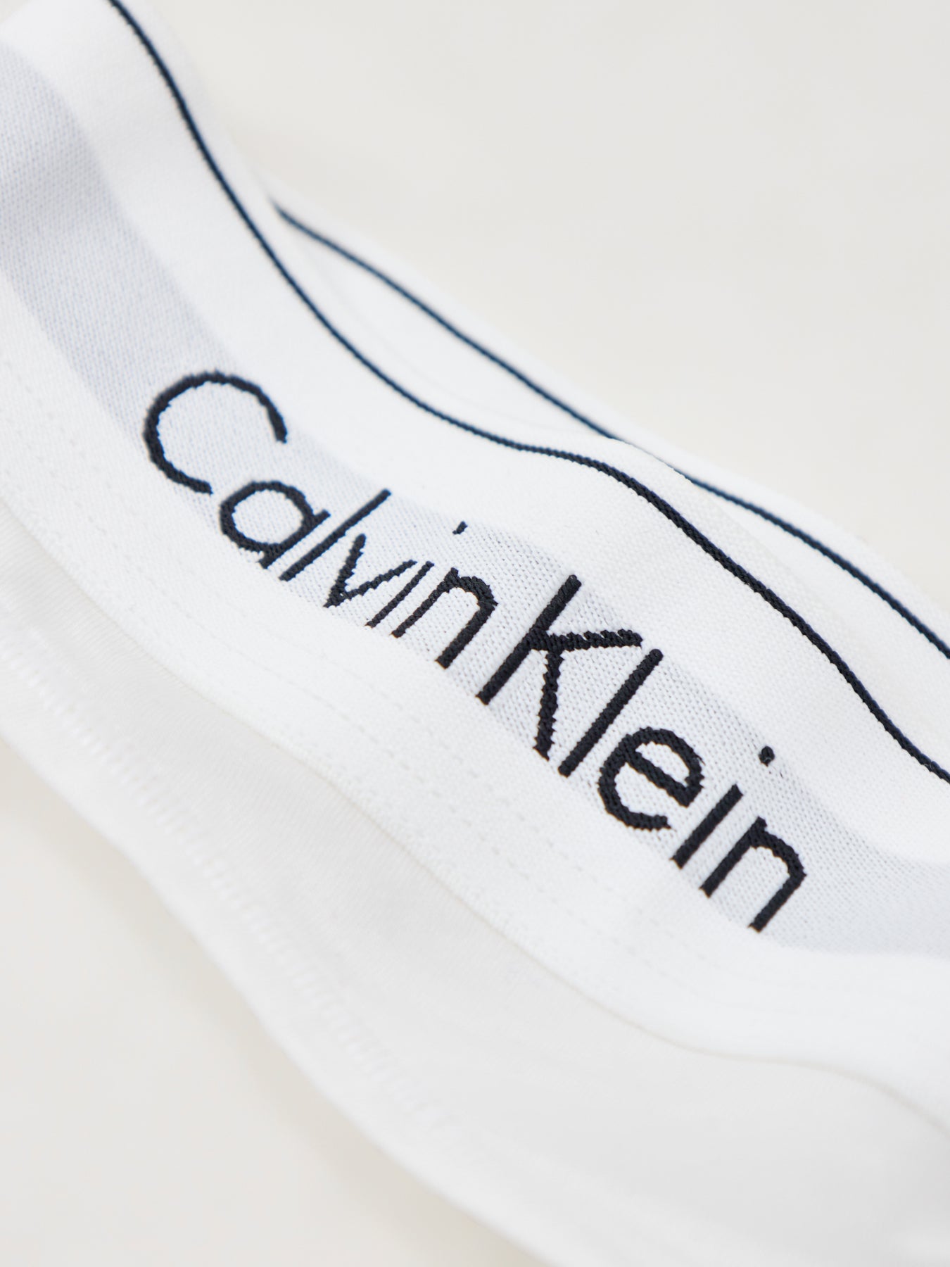 Modern Cotton Thong White