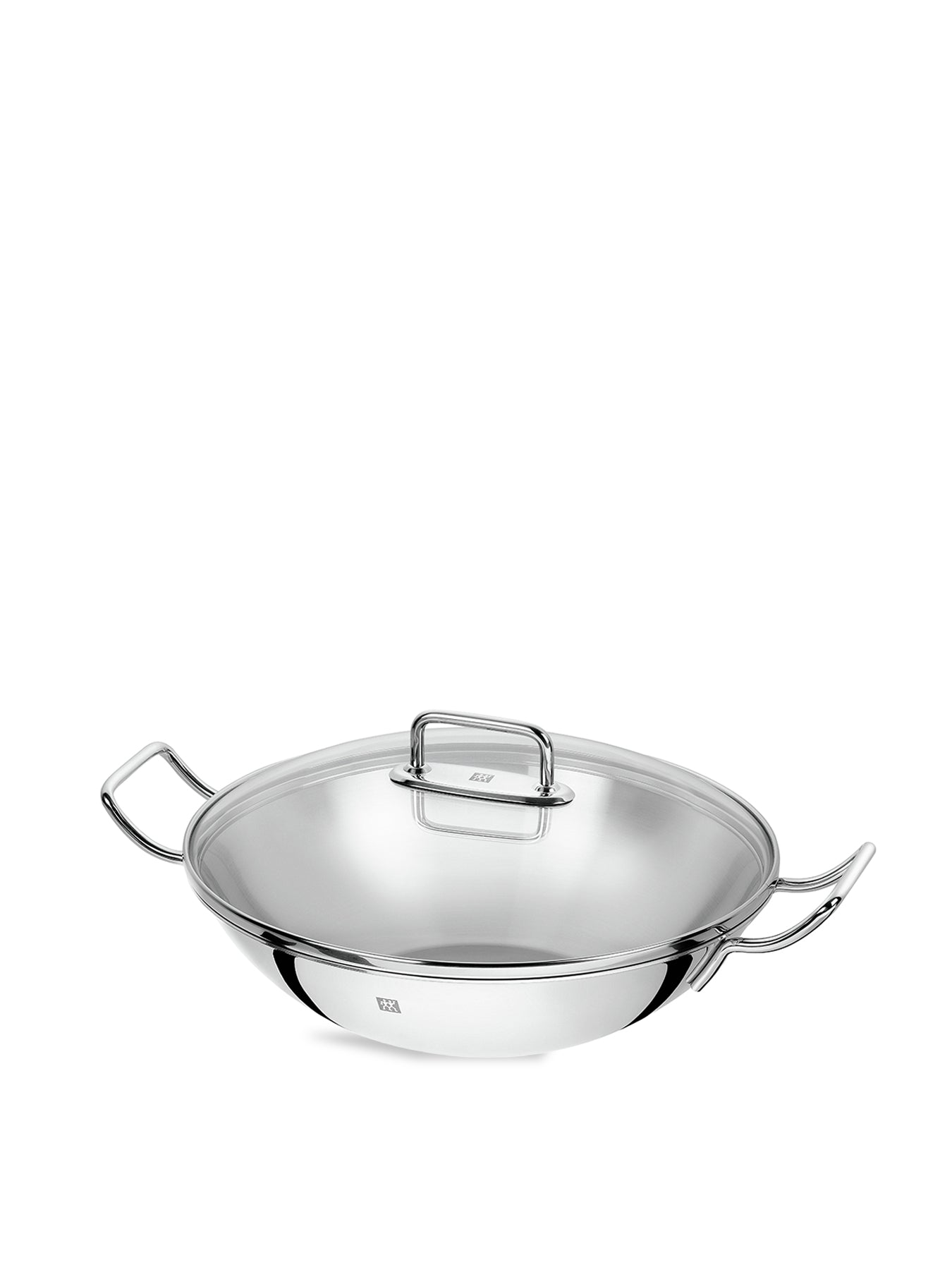 Plus Wok 32cm Silver