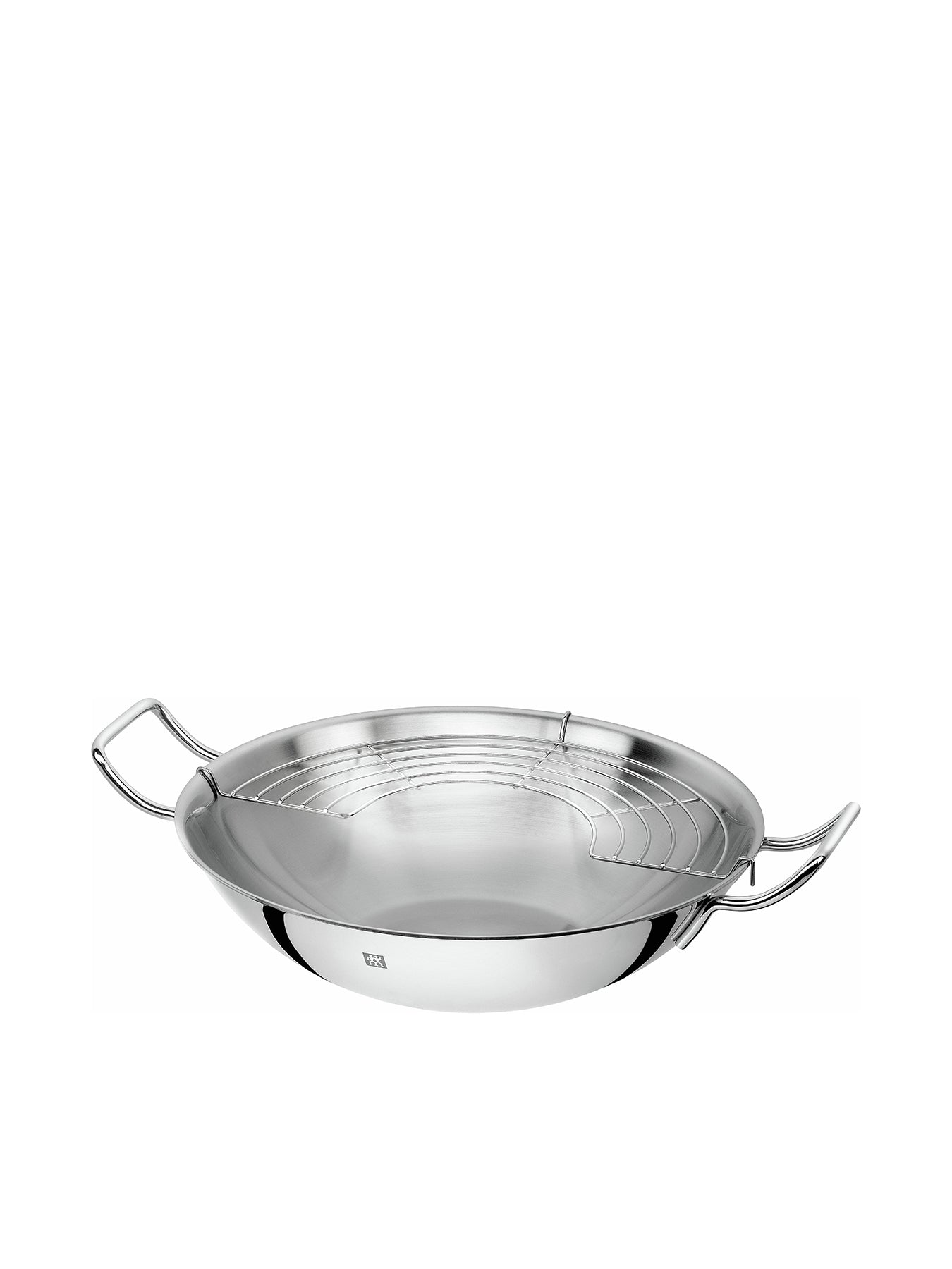 Plus Wok 32cm Silver