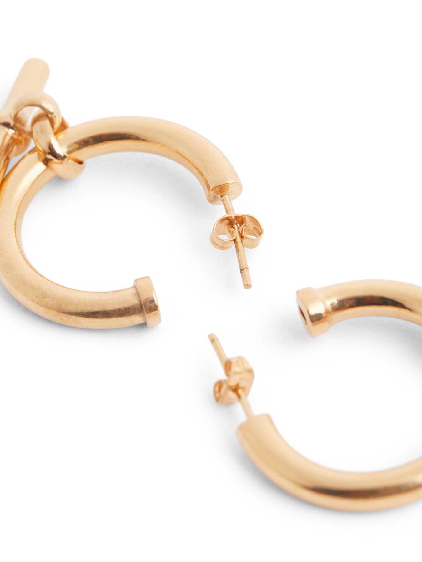Large T-Bar Earrings