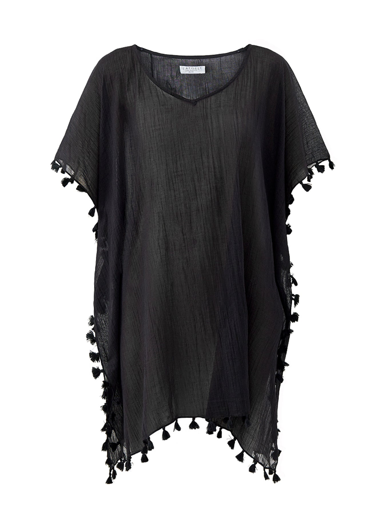 Beach Basics Amnesia Kaftan Black