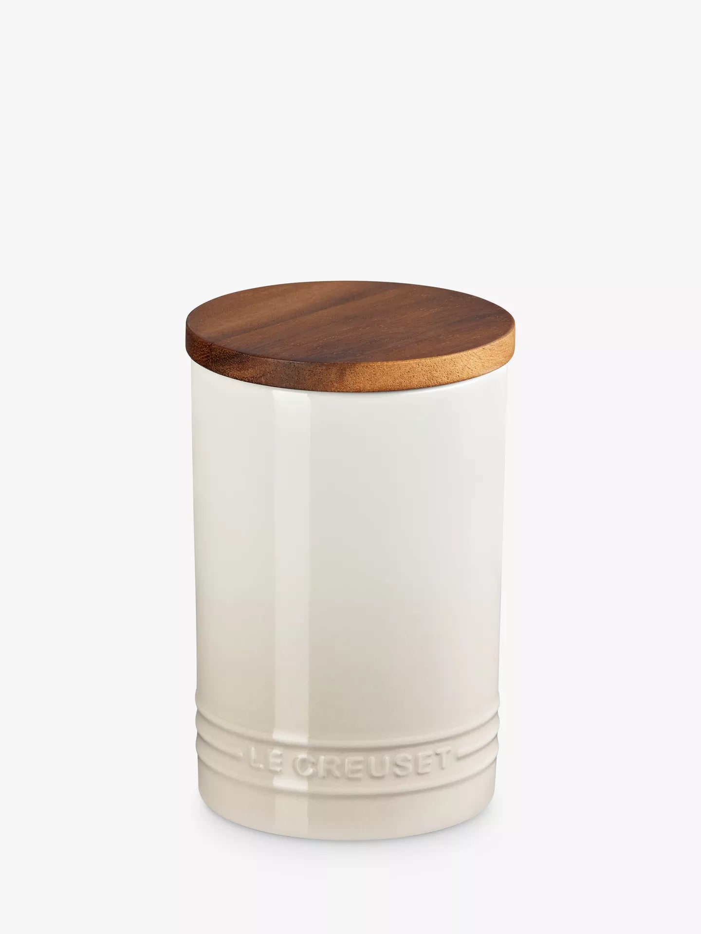Stoneware Medium Storage Jar Meringue