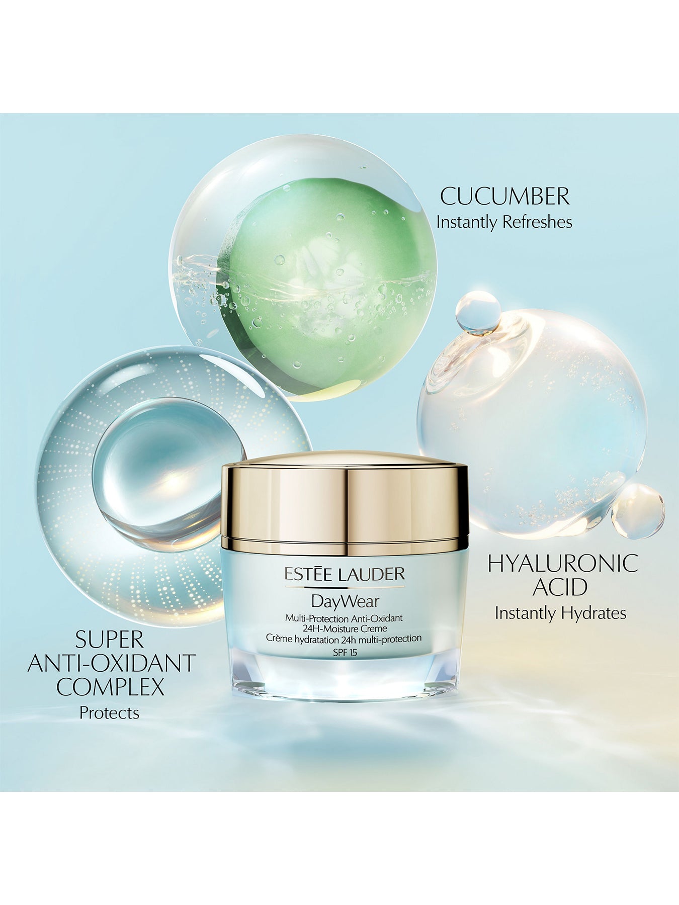DayWear Anti-Oxidant 24H-Moisturiser Crème SPF15 Dry Skin 50ML