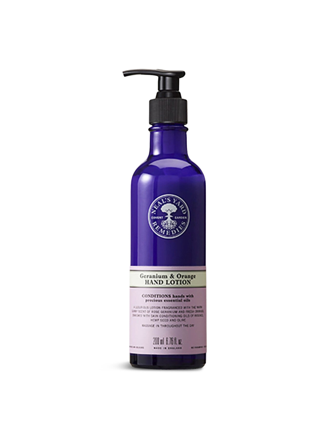 Geranium and Orange Hand Lotion