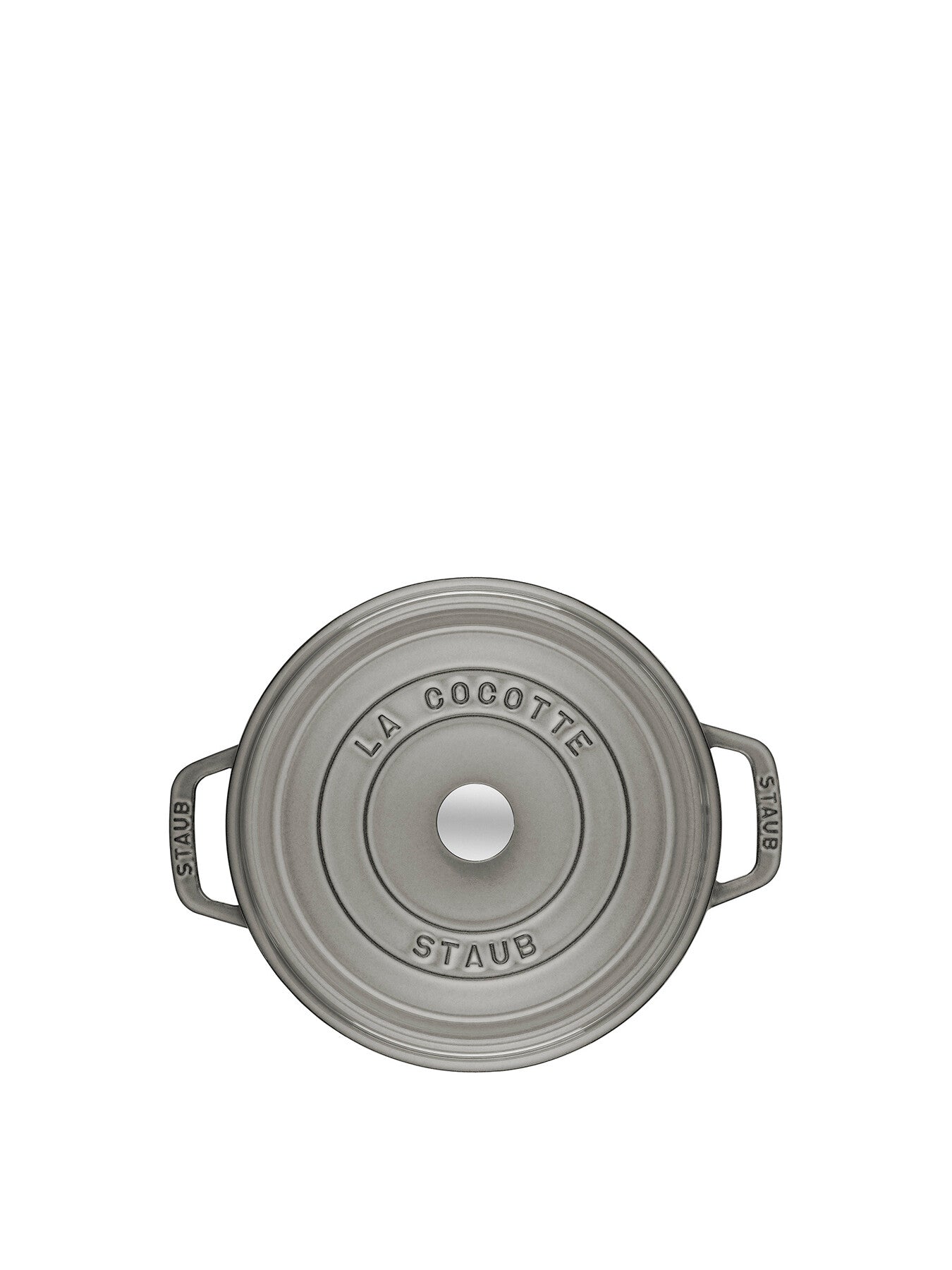 28cm Round Cocotte Grey